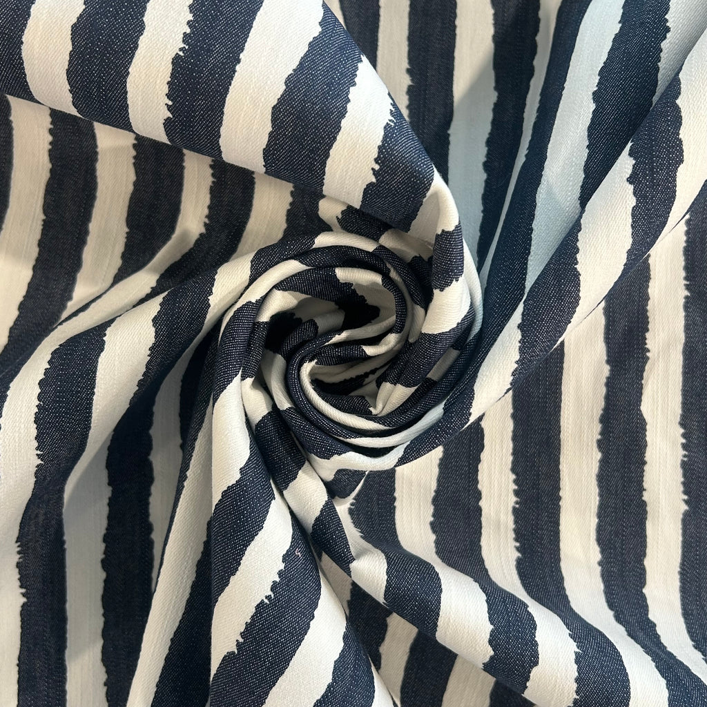 Denim Cotton Stripe