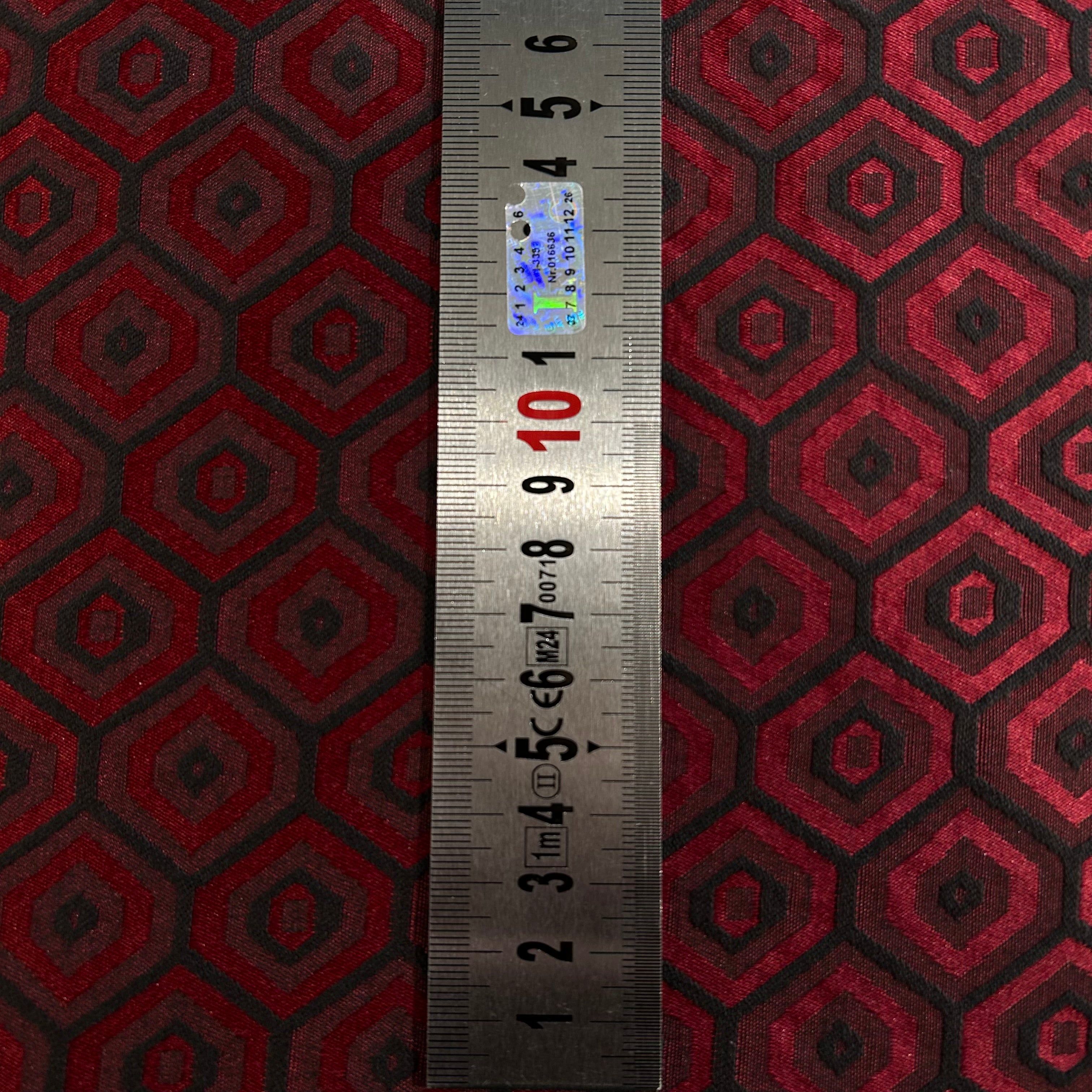 Grey Ruby Diamond Jacquard