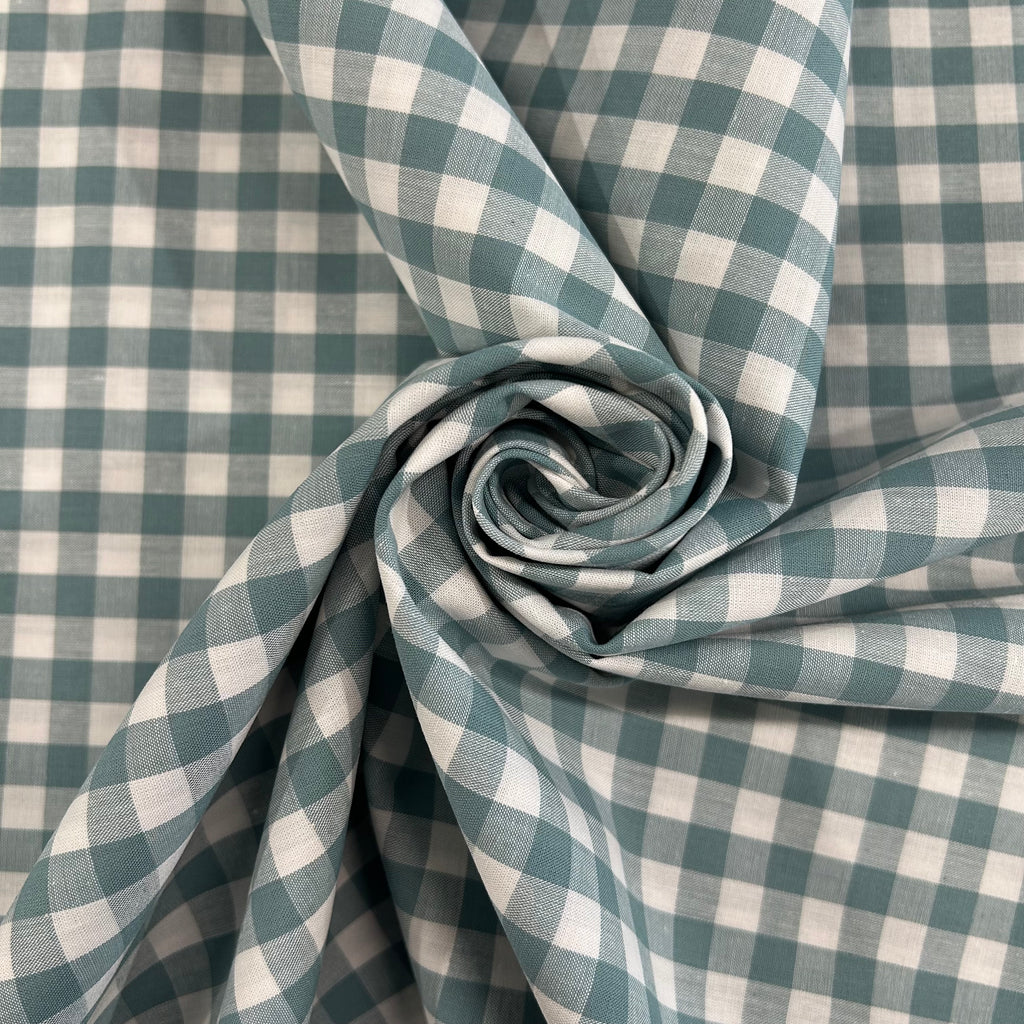 Muted Green Gingham