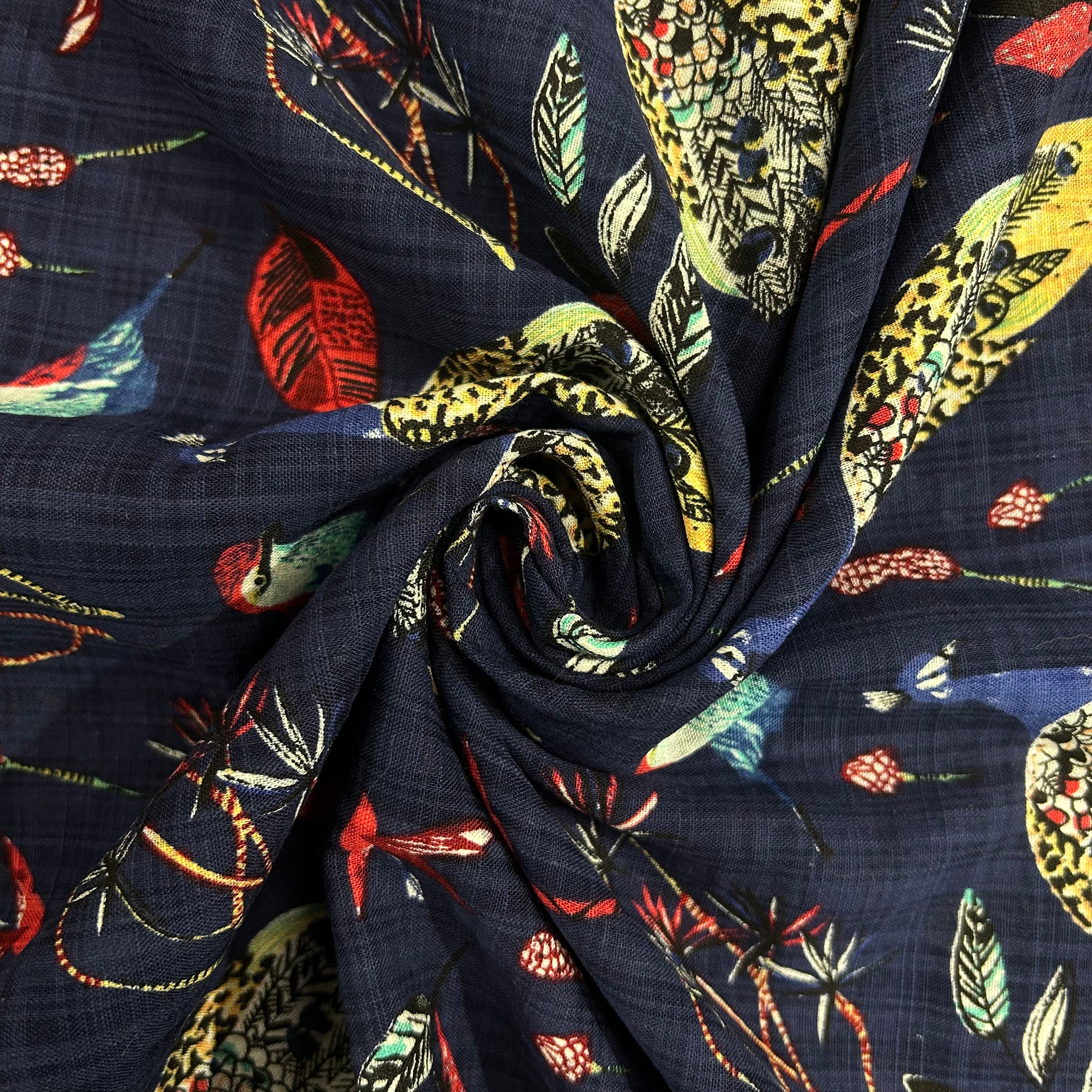 Navy Tropical Birds