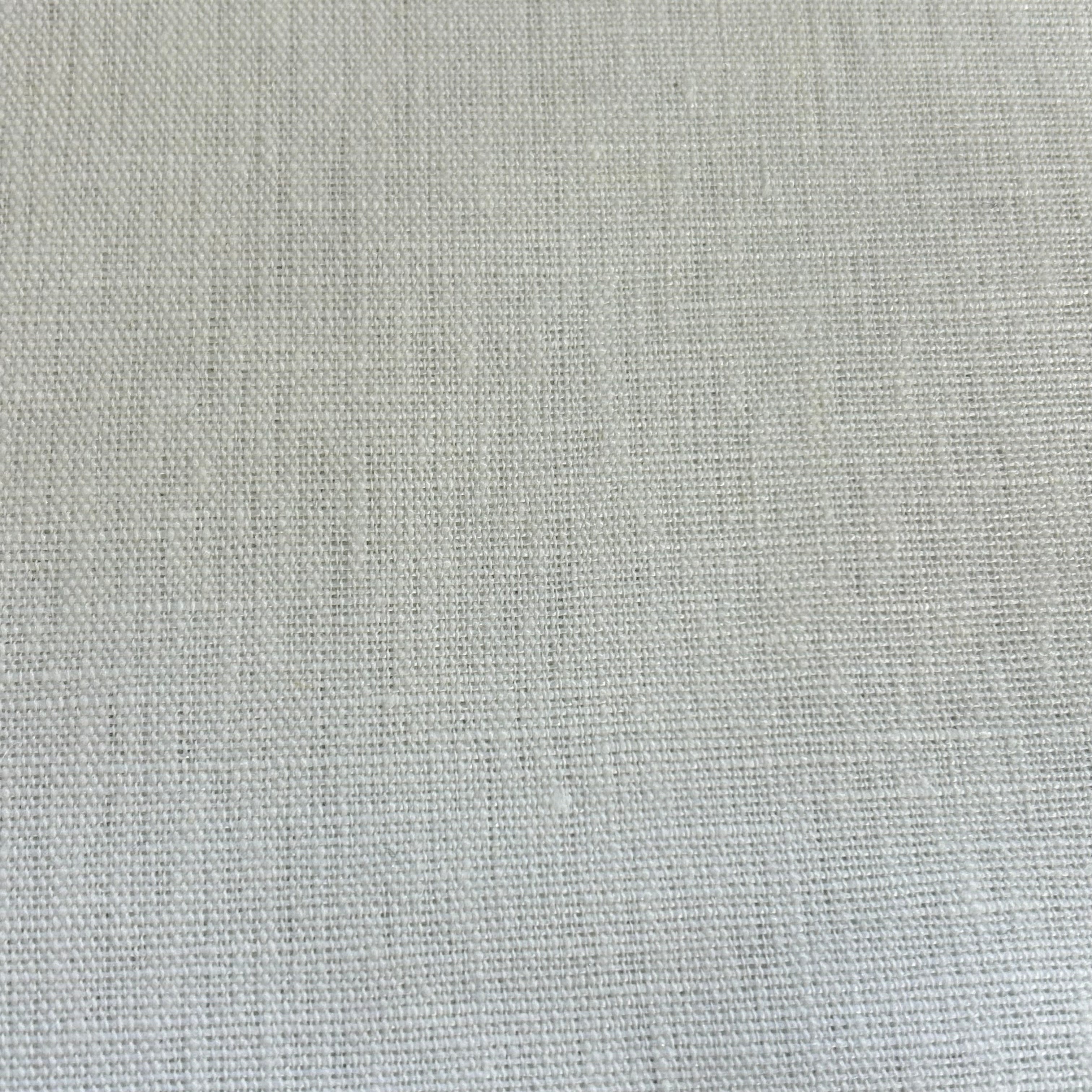 White Heavy Linen