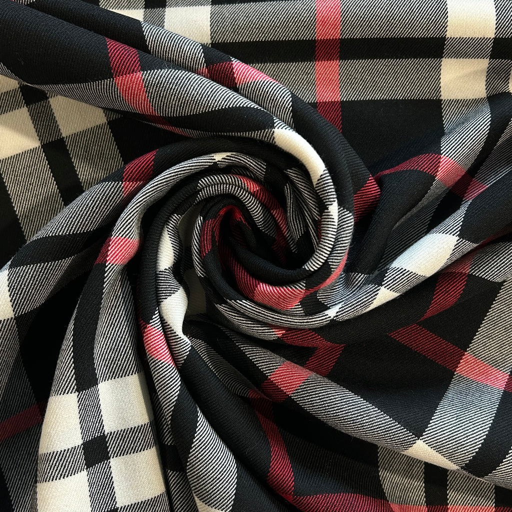 Black Tartan Check