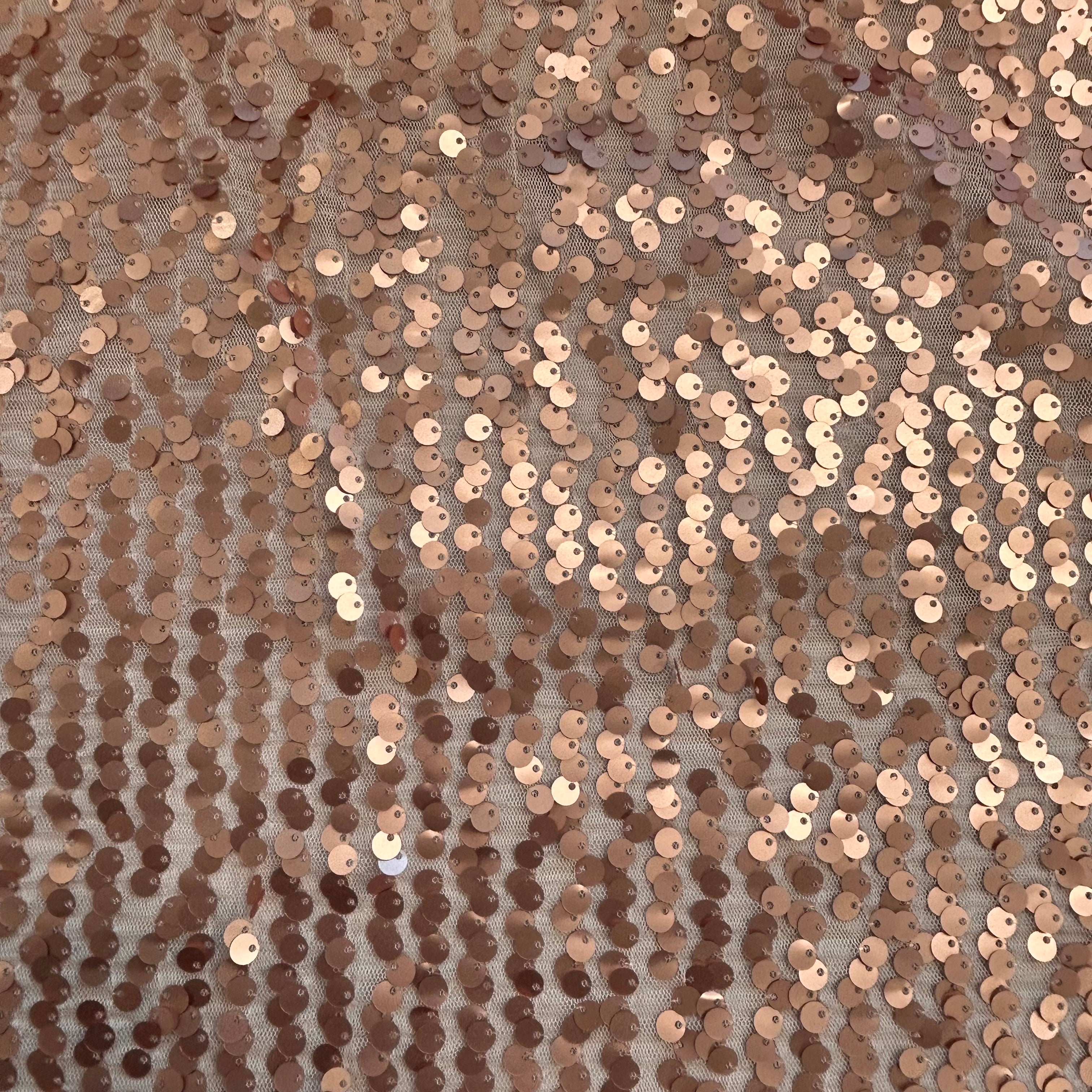 Rosé Champagne Sequins