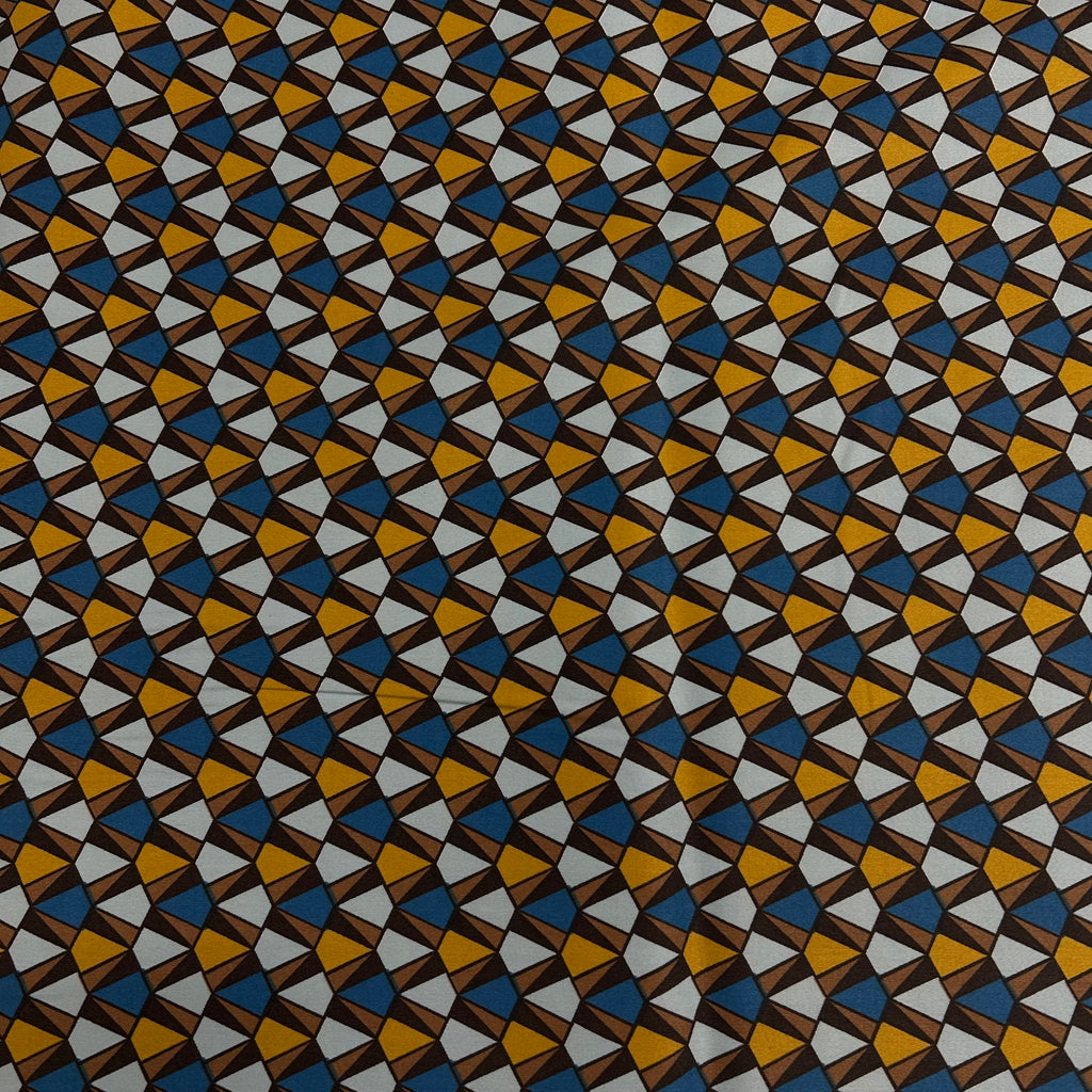 Retro Geometric Print