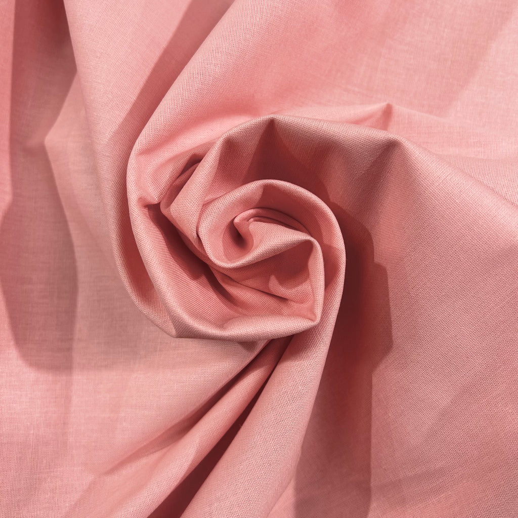 Blush Plain Cotton