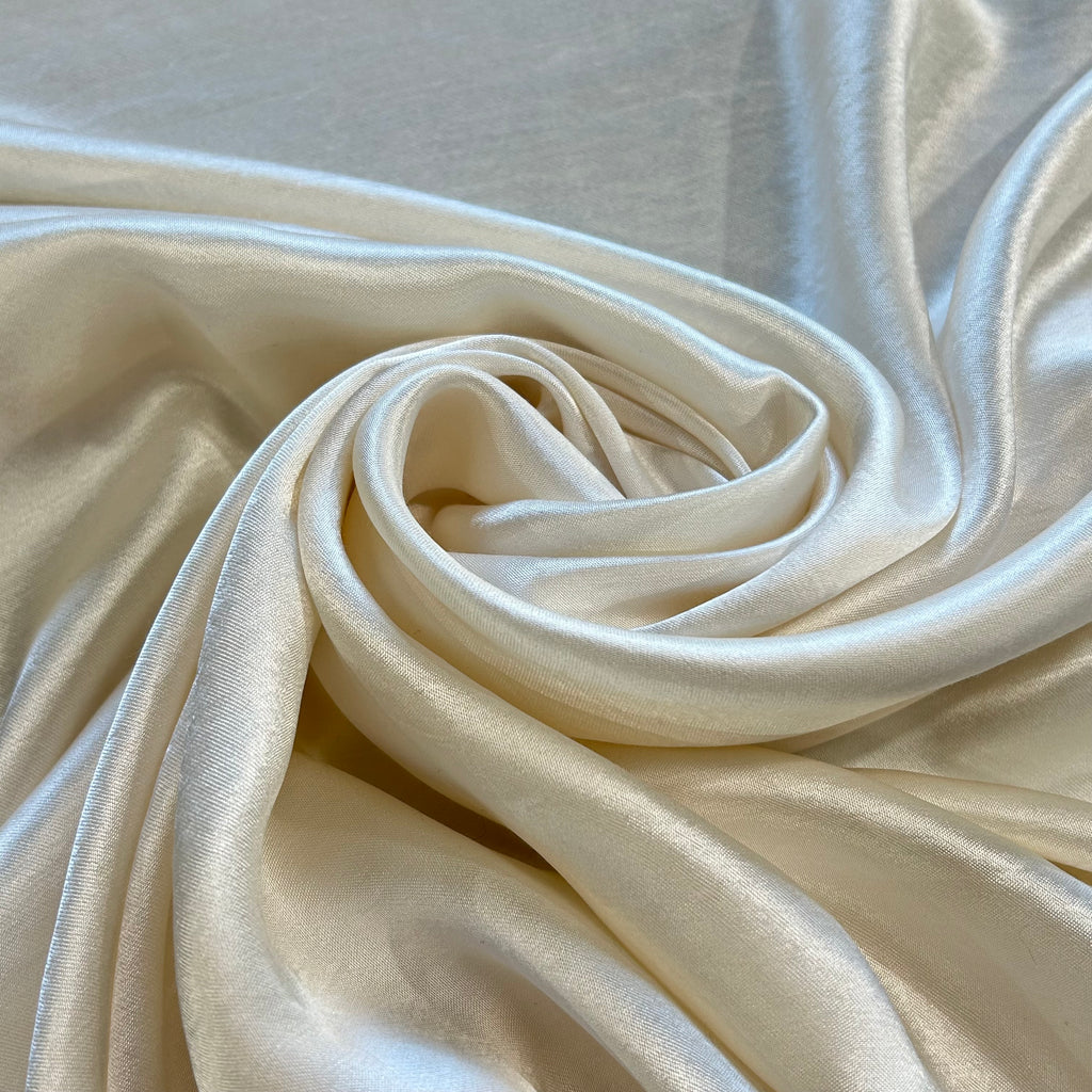 White Viscose Satin