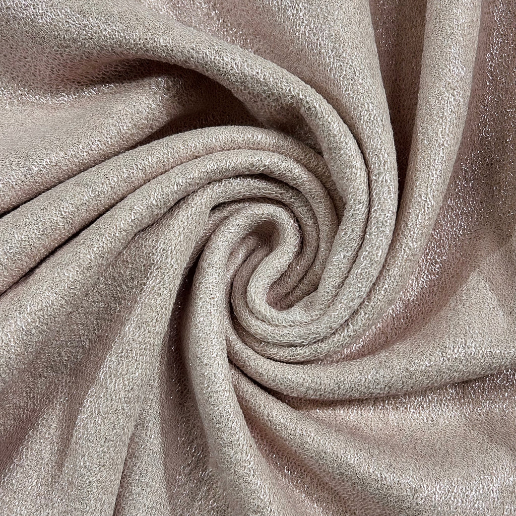 Nude Cotton with Pink Shimmer