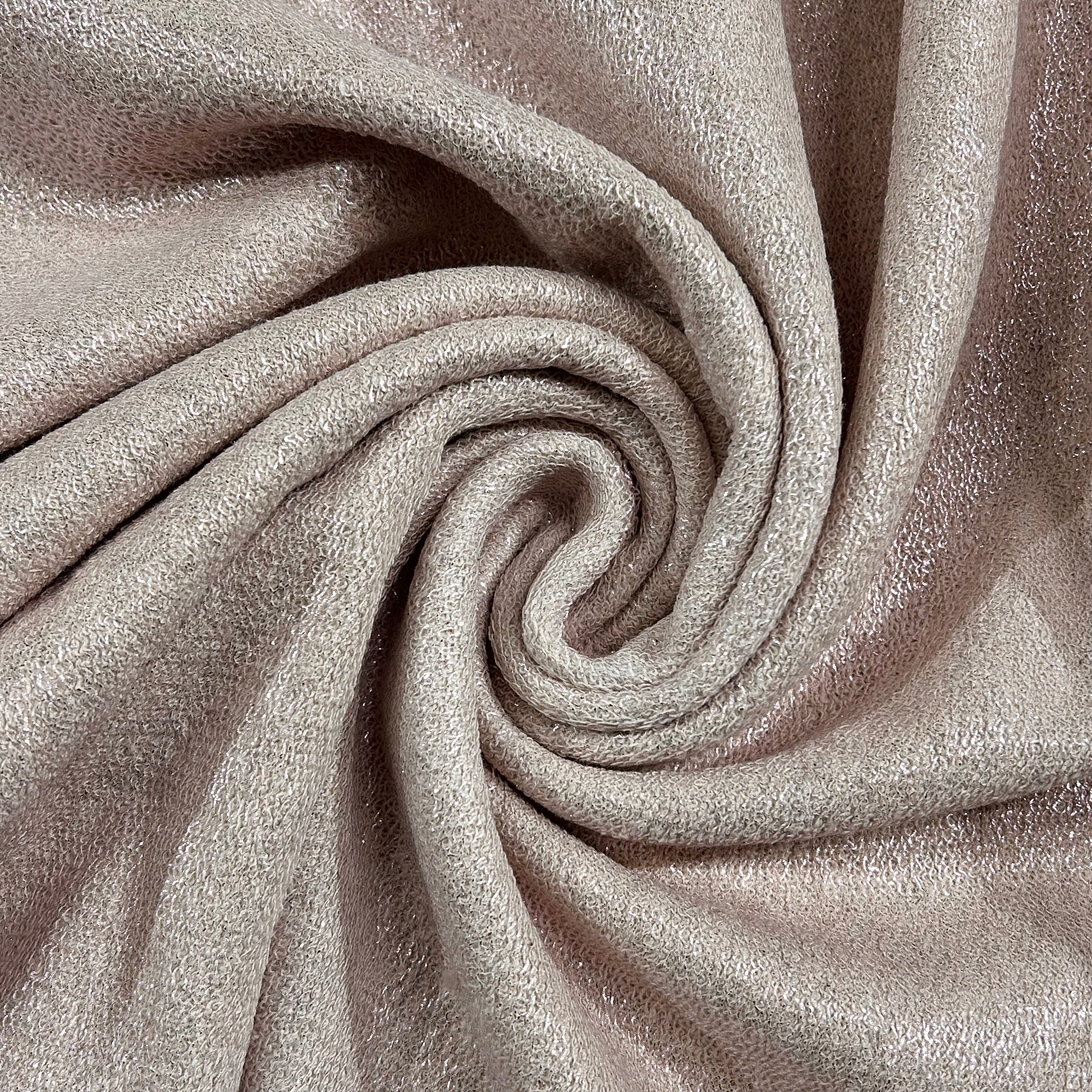 Nude Cotton with Pink Shimmer