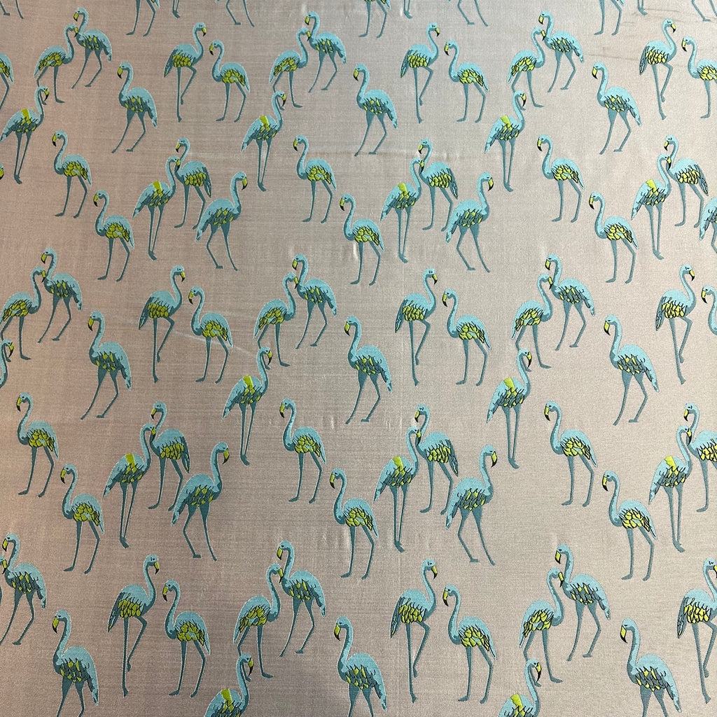 Pink Flamingo Jacquard