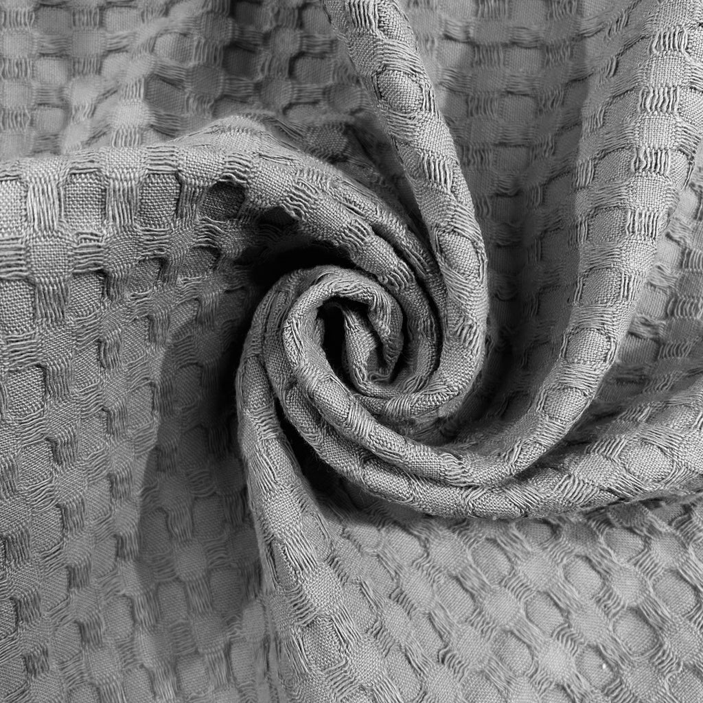 Grey Waffle Cotton
