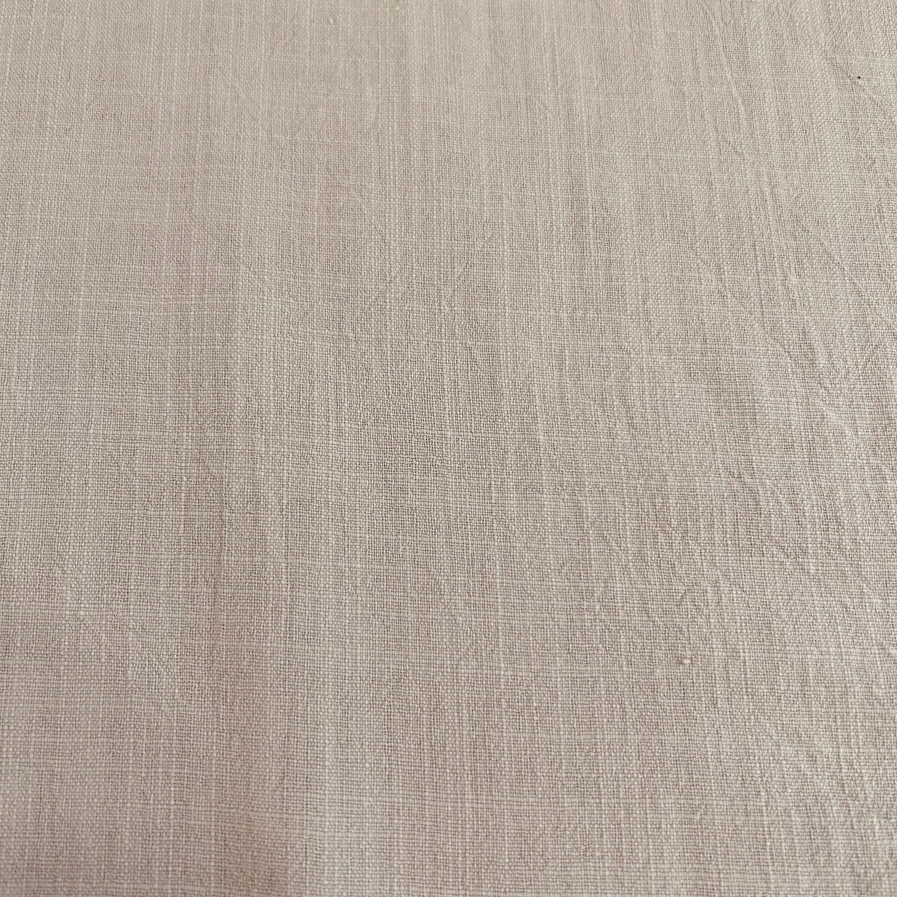 Beige Linen With Cotton