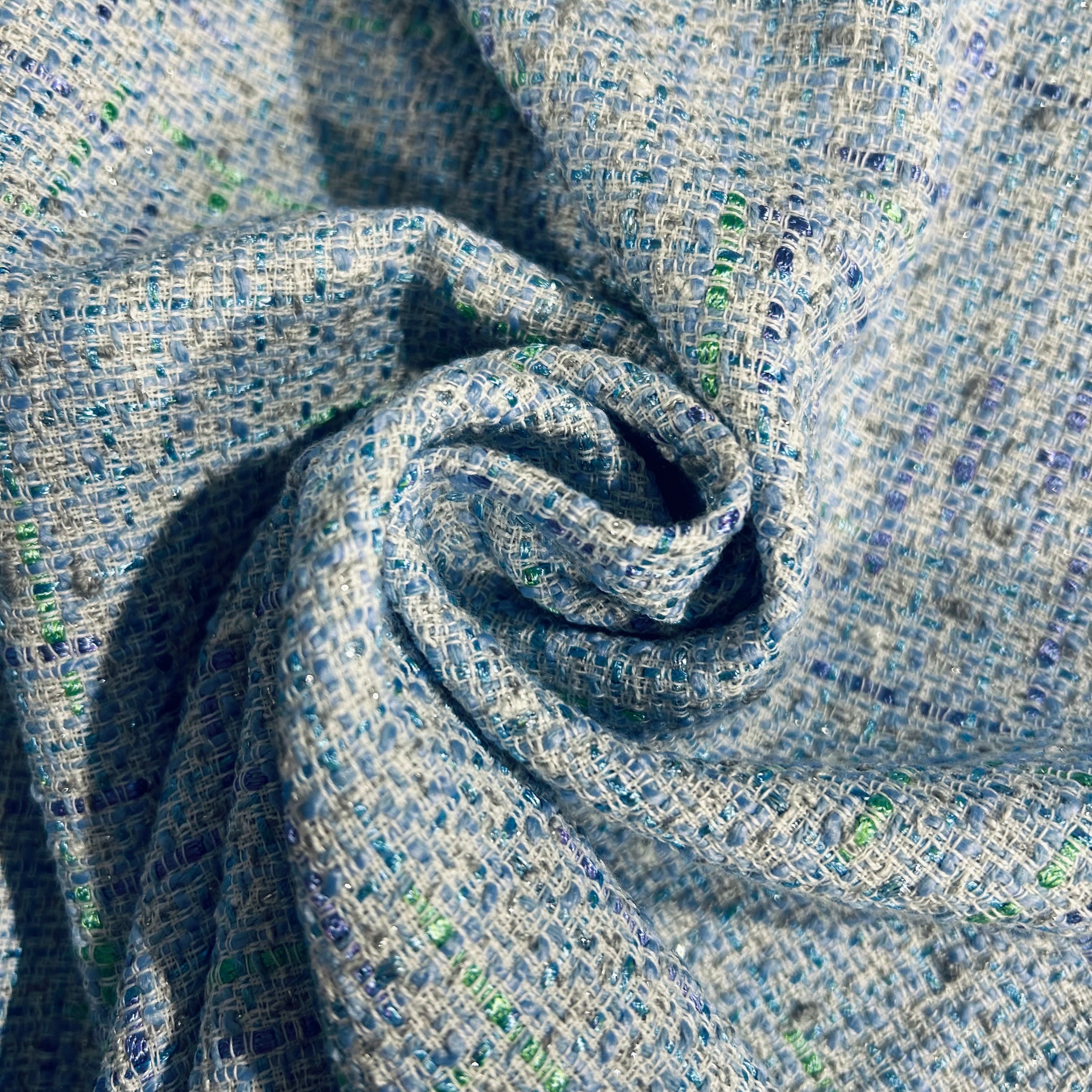 Coco Paris Blue tooth Tweed