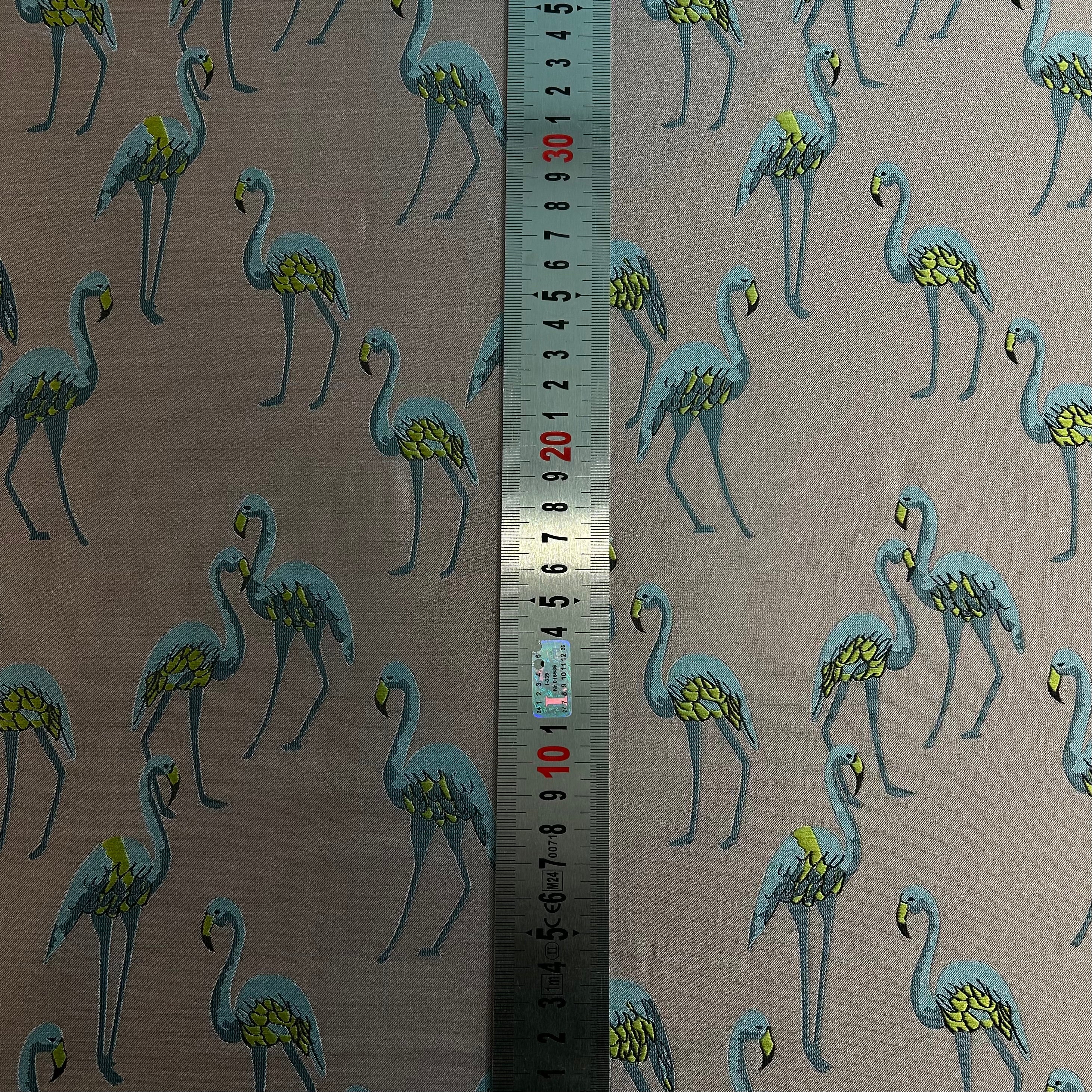 Pink Flamingo Jacquard