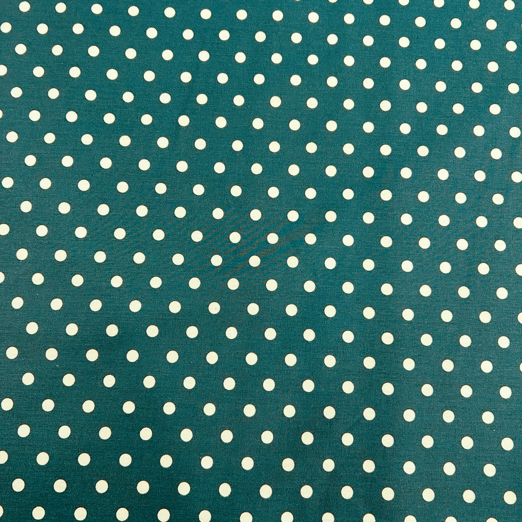 Petrol Polka Dots