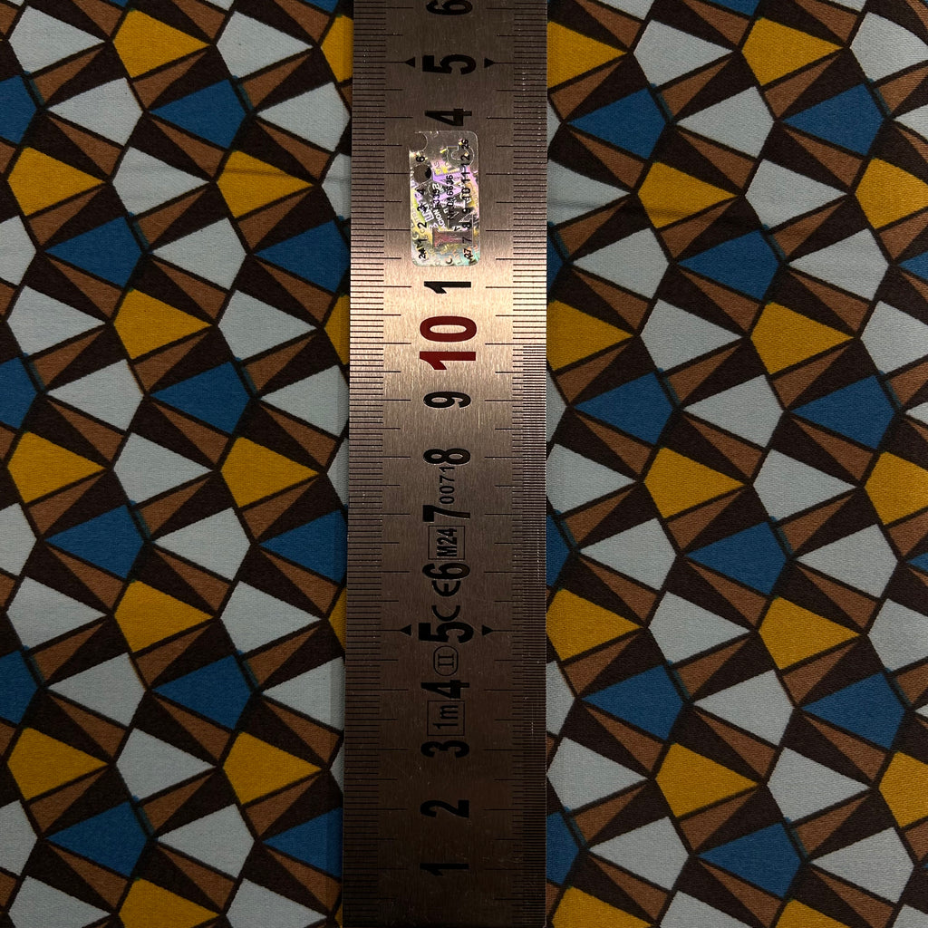 Retro Geometric Print