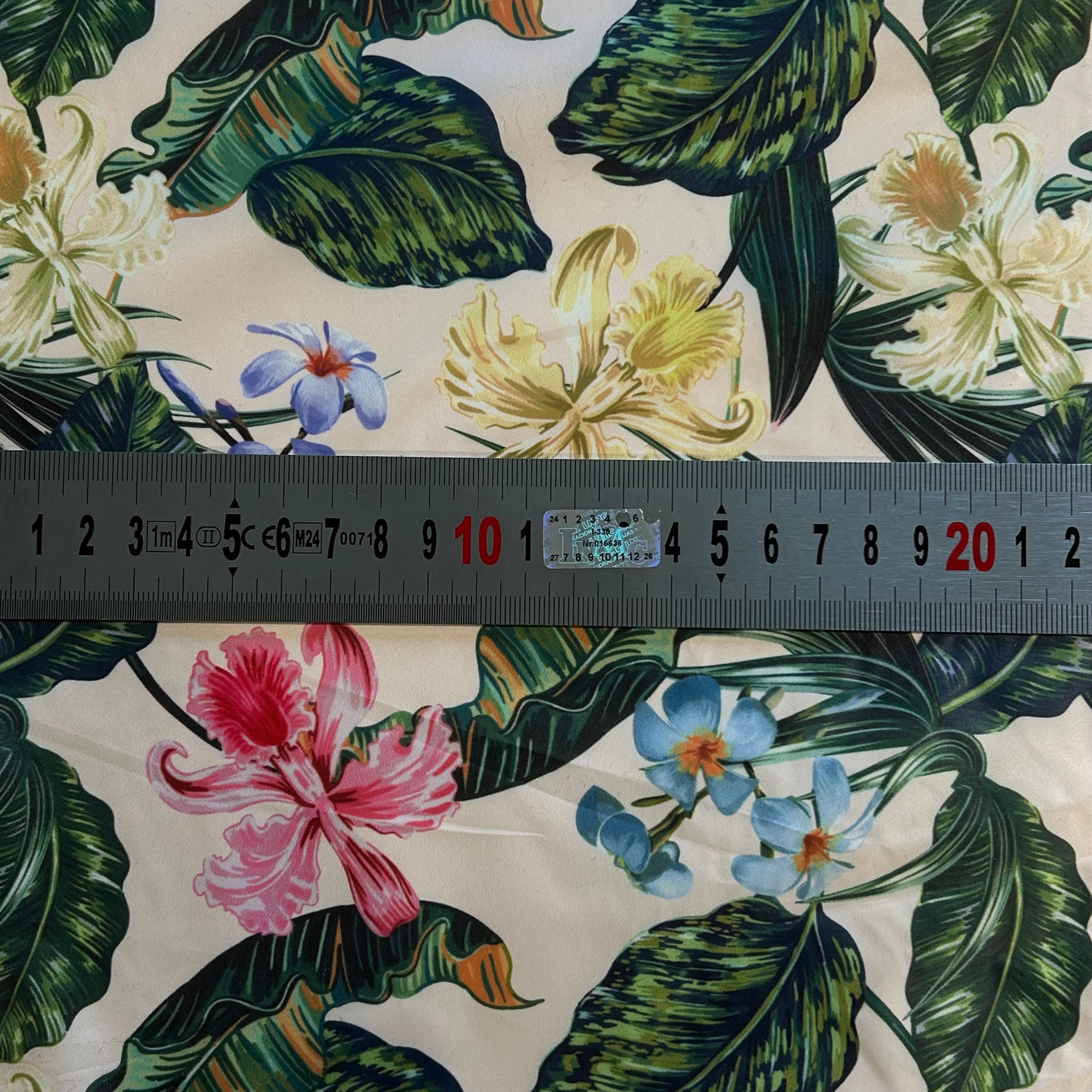 Ivory Tropical Blossom Waterproof
