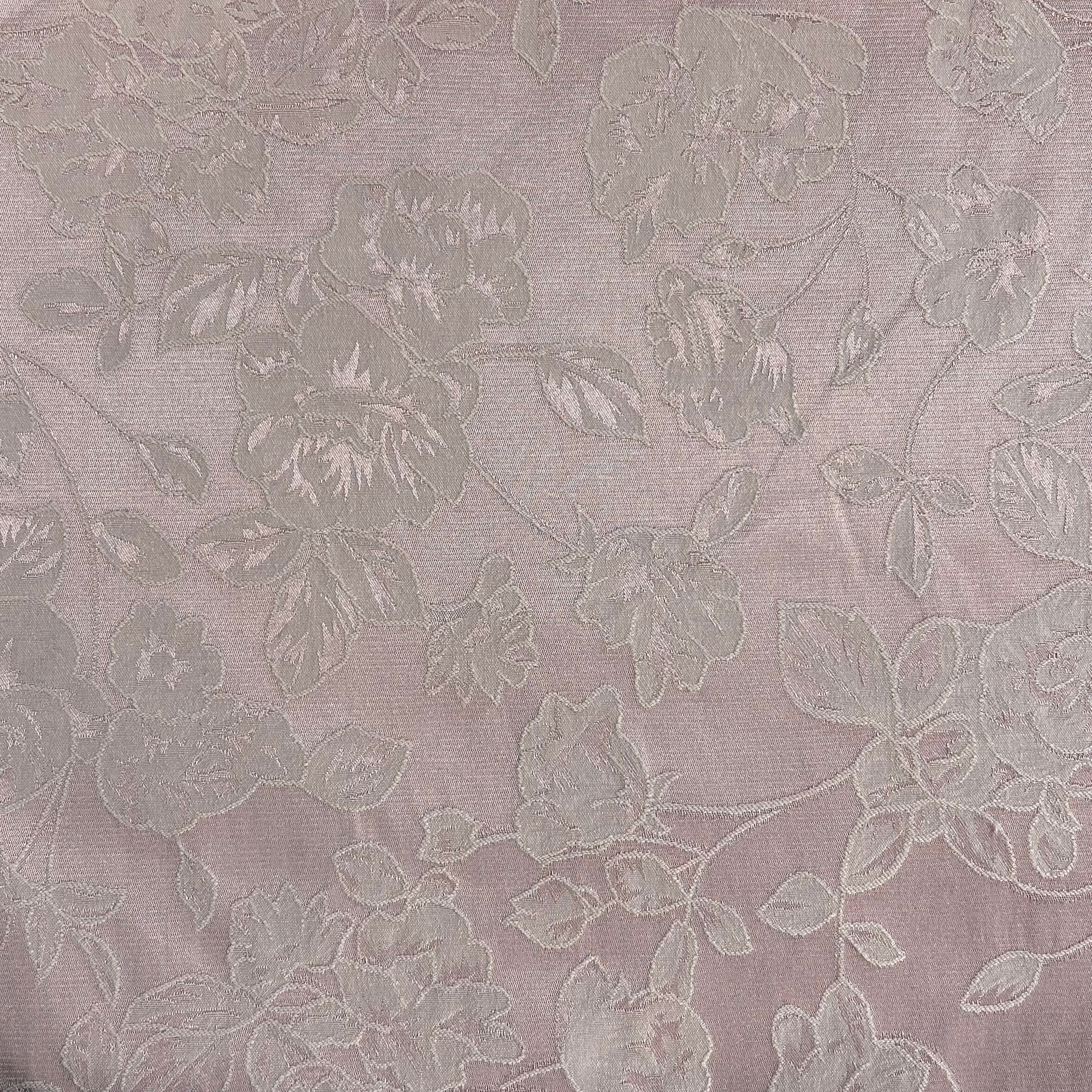 Flowers Pink Jacquard