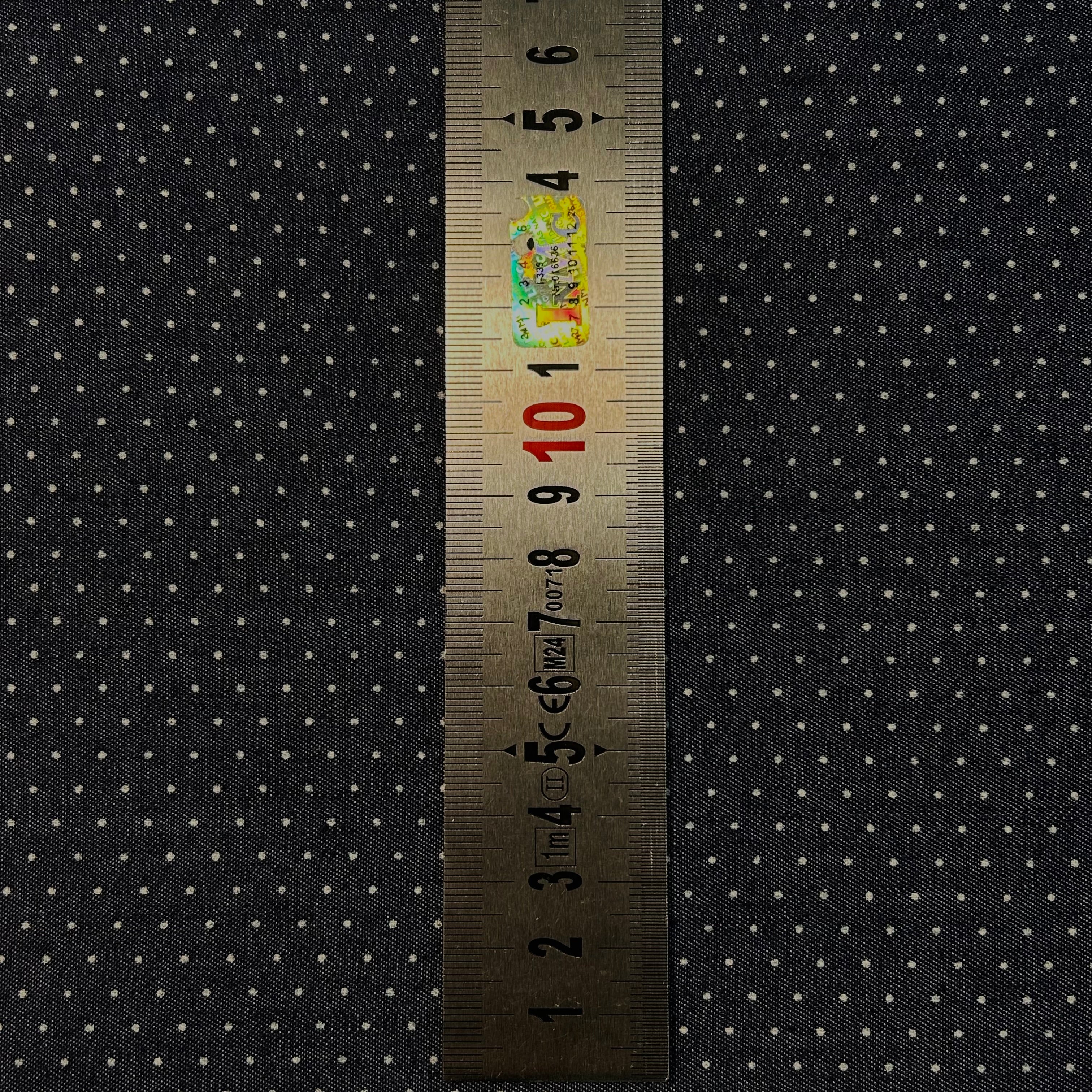 Midnight Dot Denim
