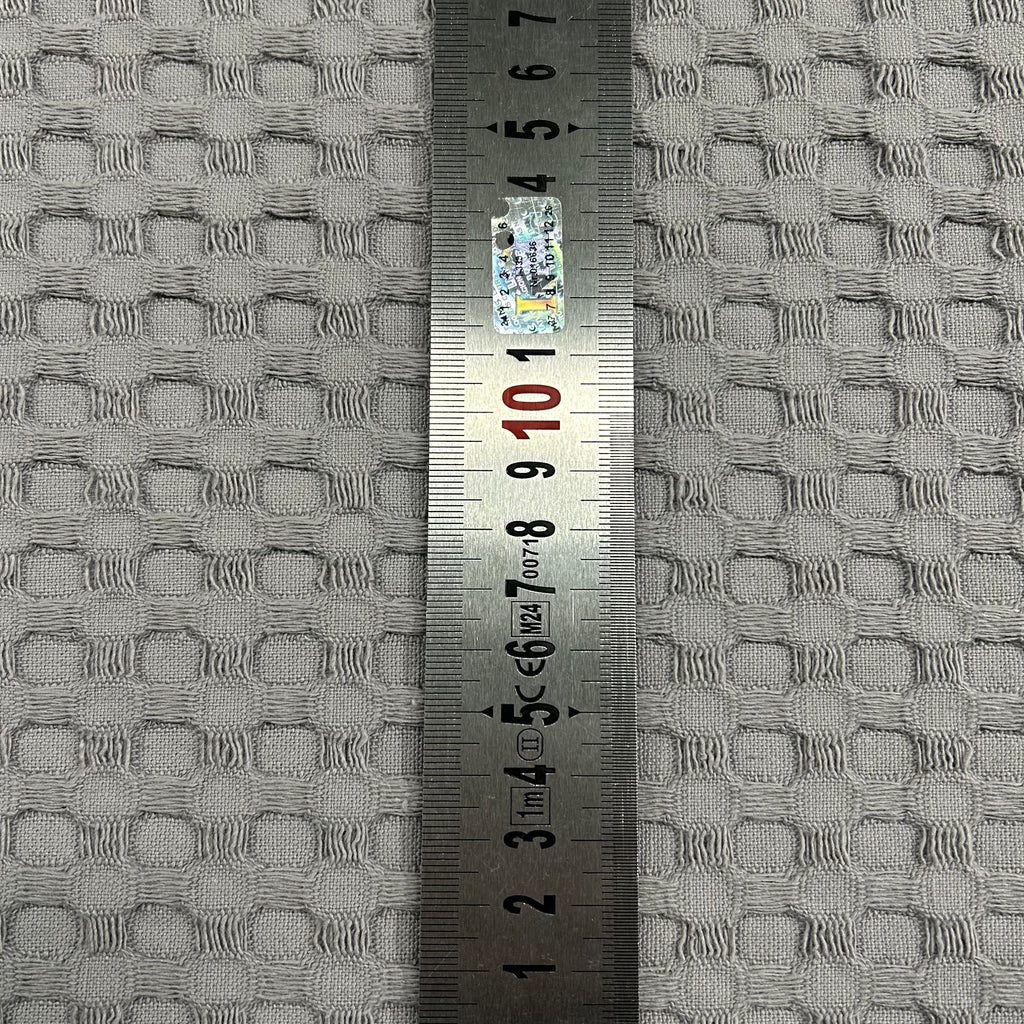 Grey Waffle Cotton