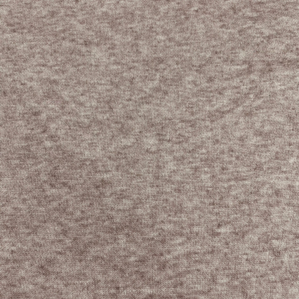 Coffee Beige Melange Jersey Knit