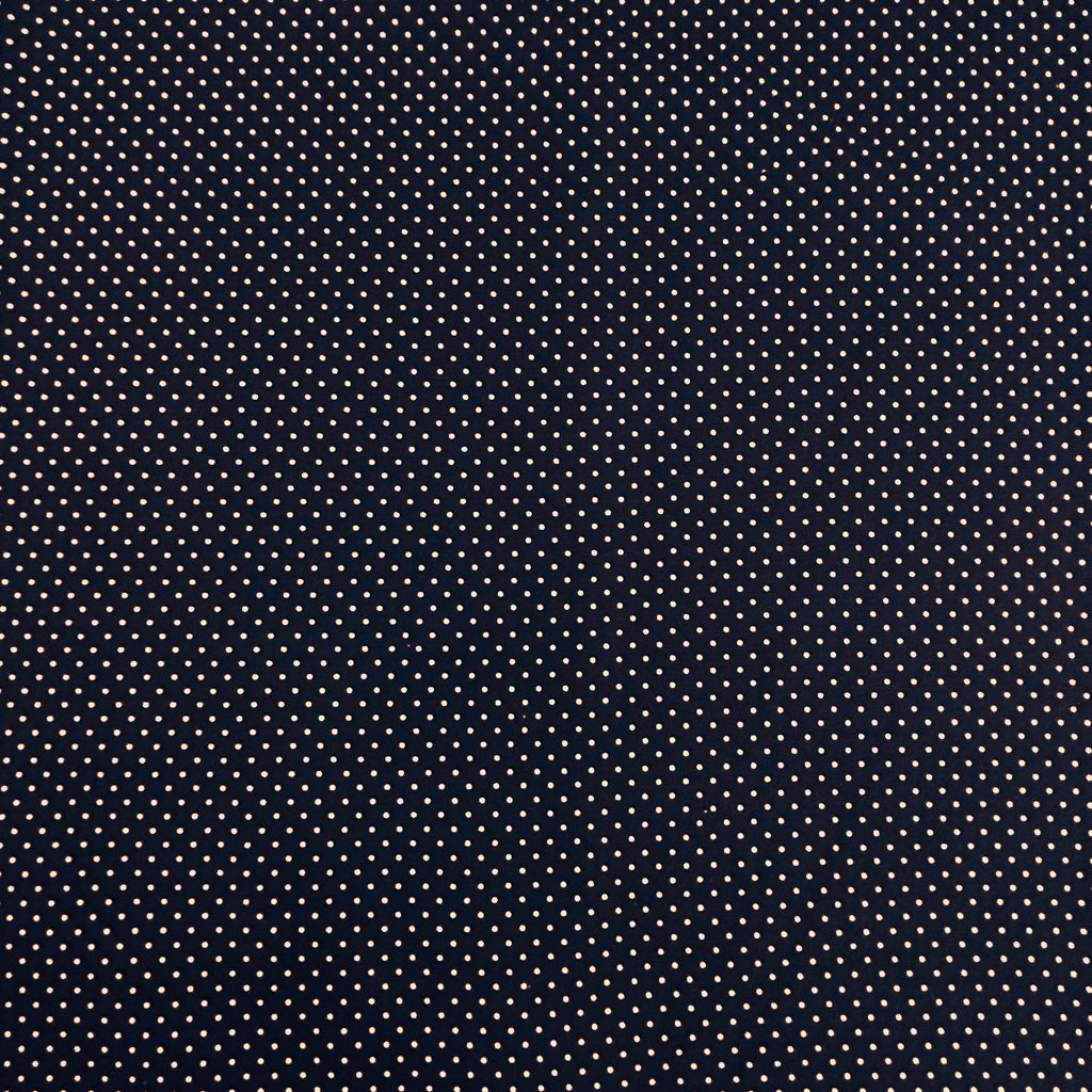 Navy Petit Dots
