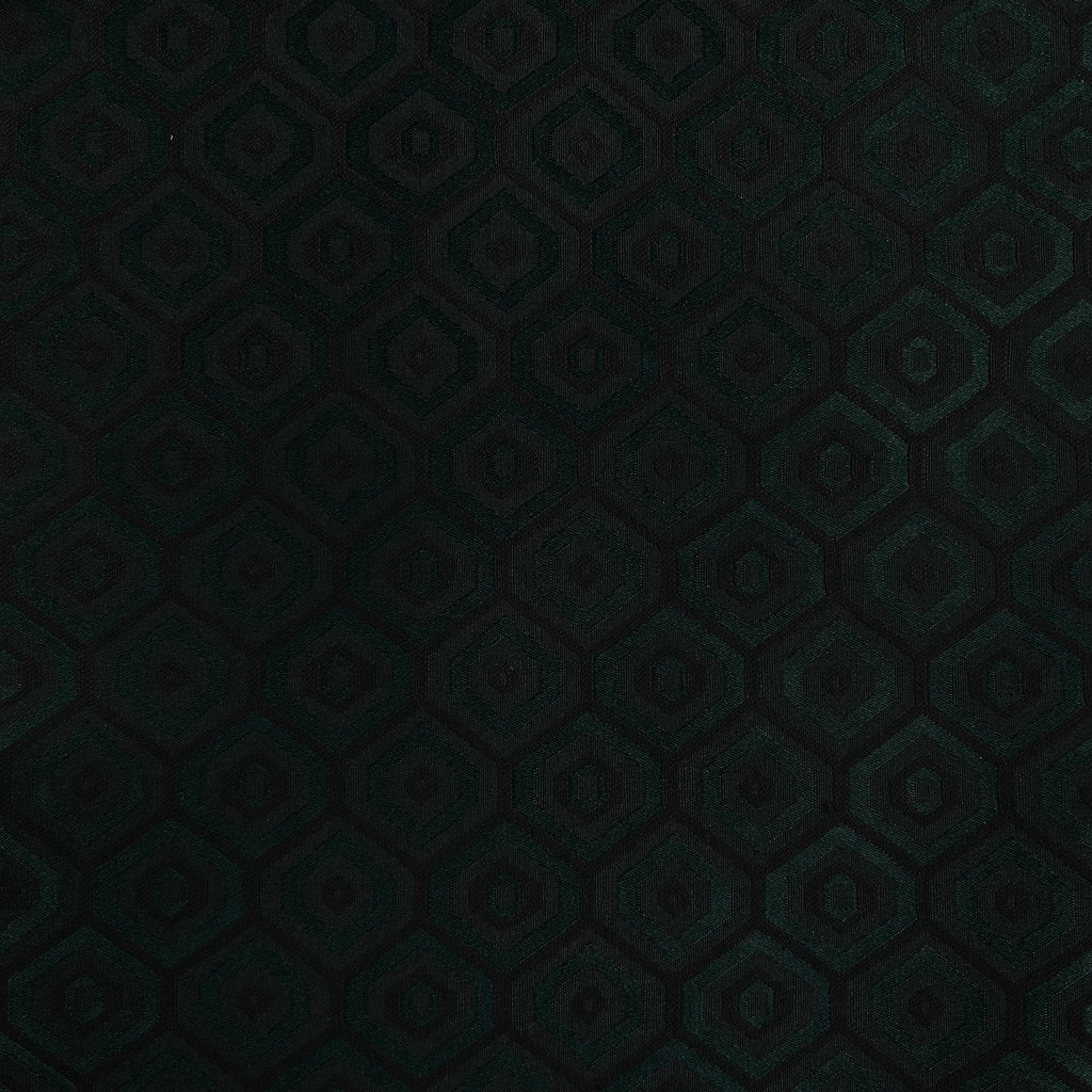Emerald Geometric Jacquard