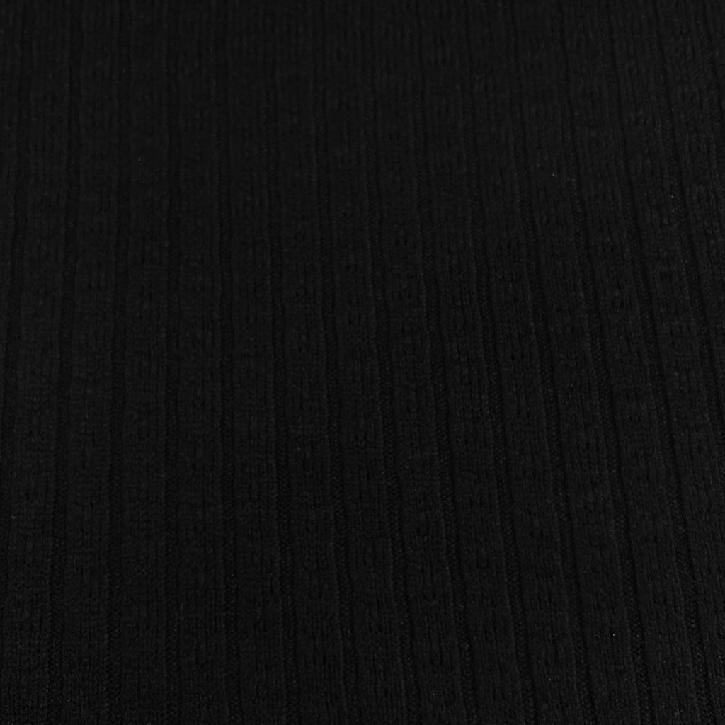Cable Knit Montreal Black