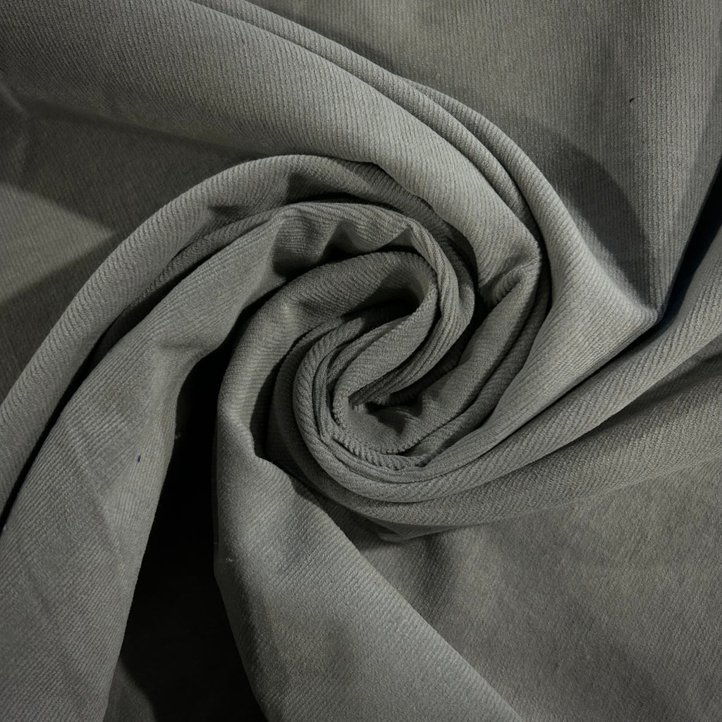 Grey Velveteen