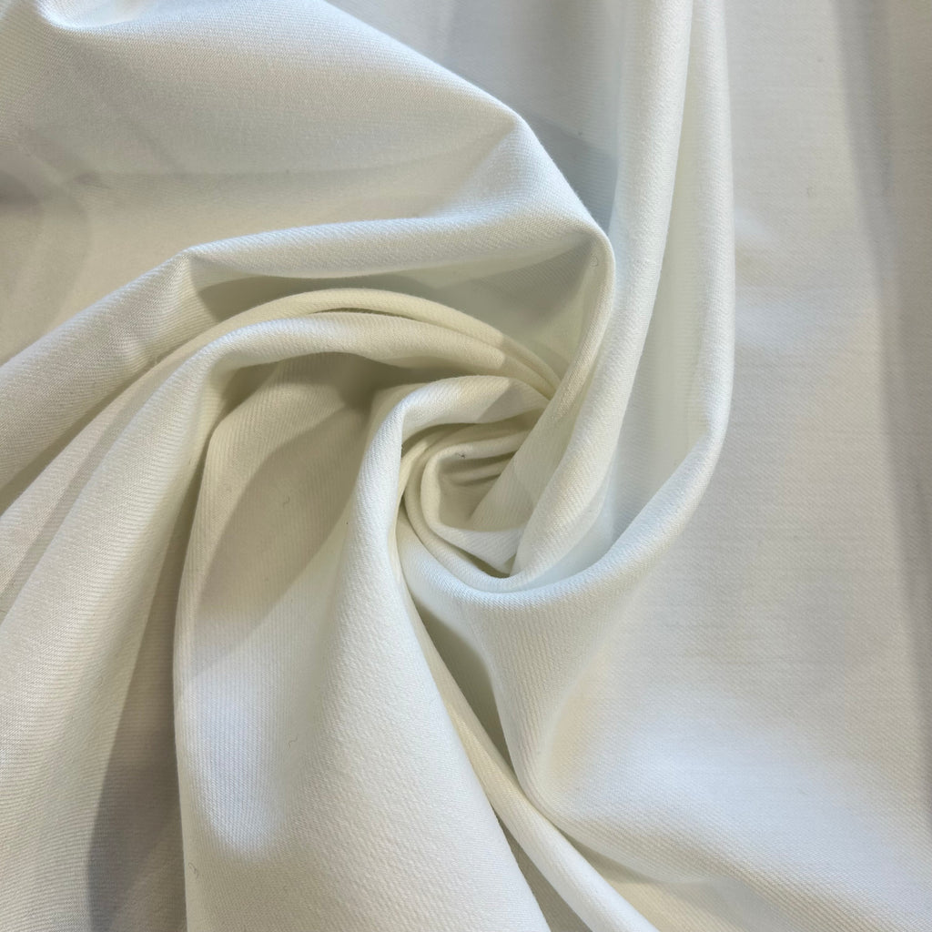 White Viscose Denim