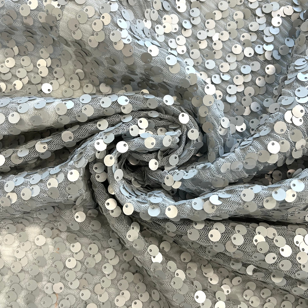 Silver Pearl Sequins