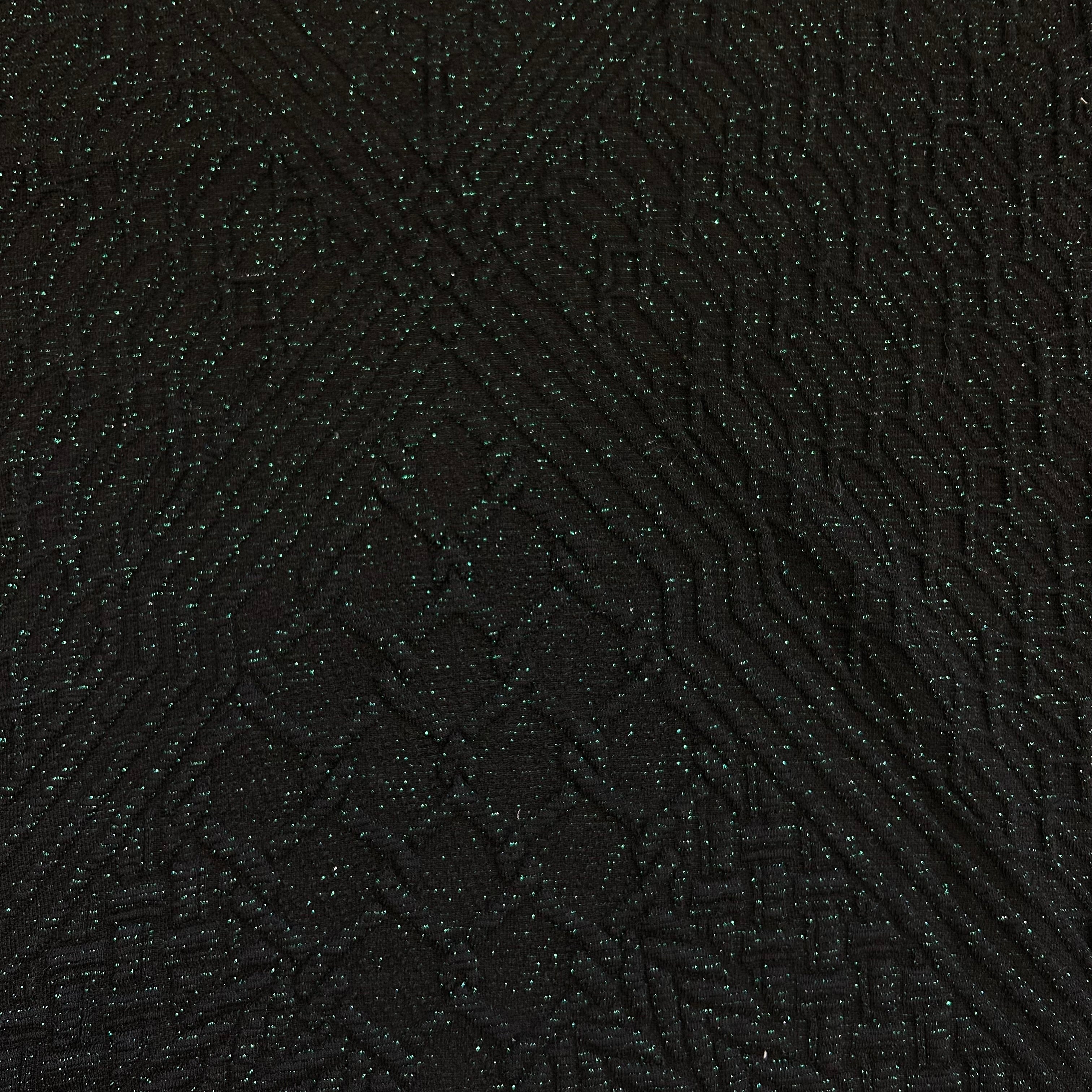 Black Green Sparkle
