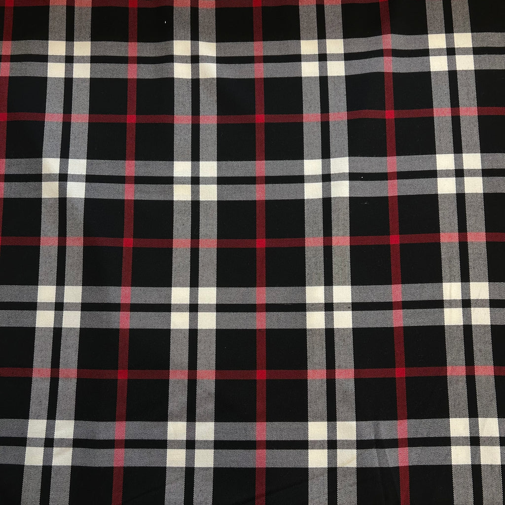 Black Tartan Check