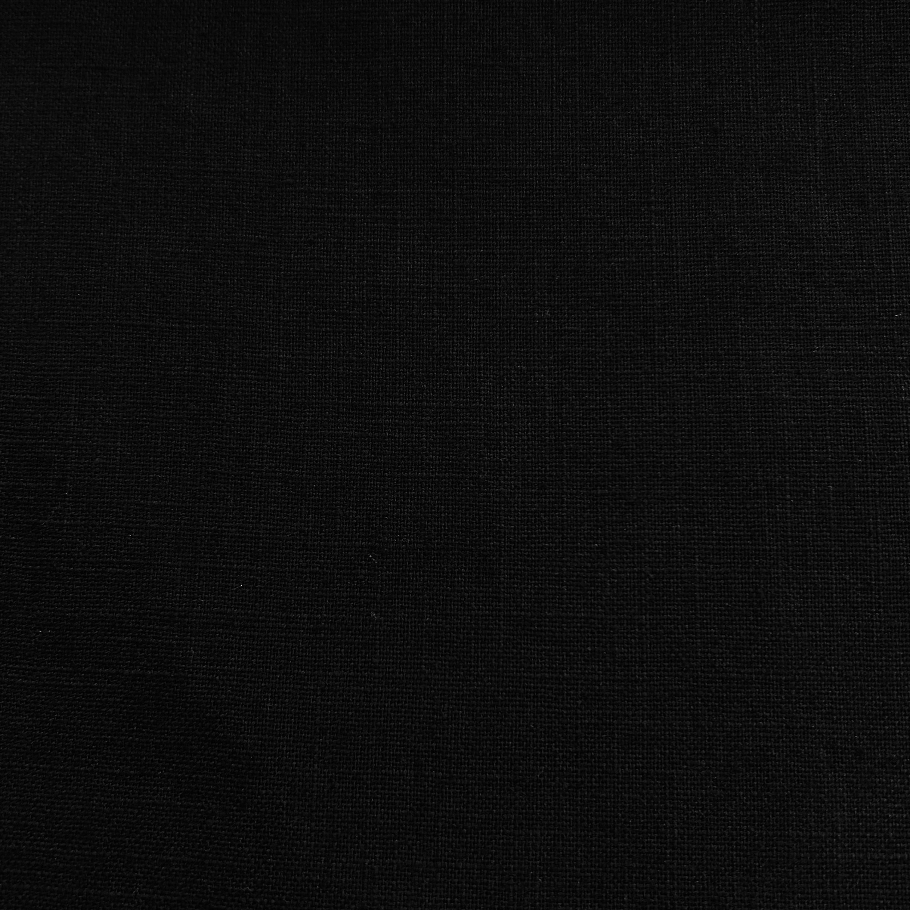 Black Earopean Flax Linen