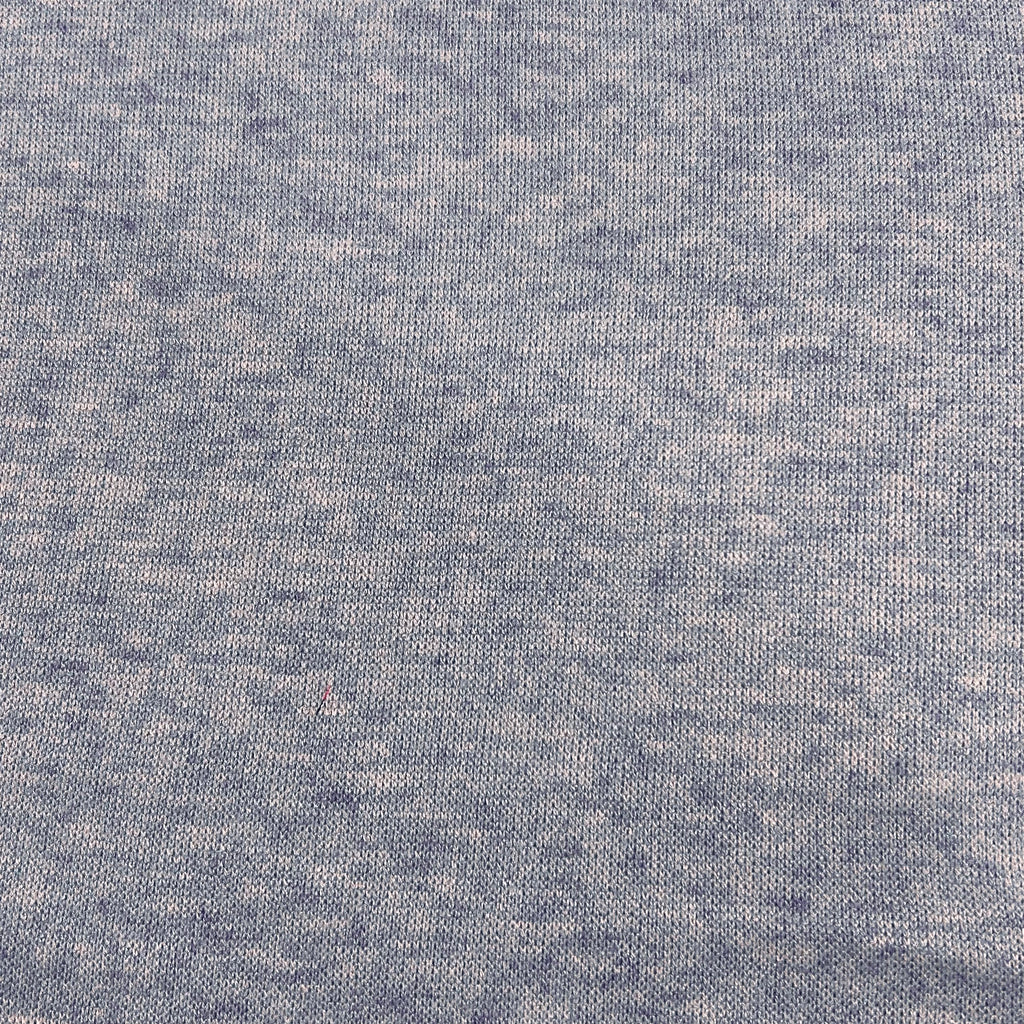 Blue Melange Jersey Knit