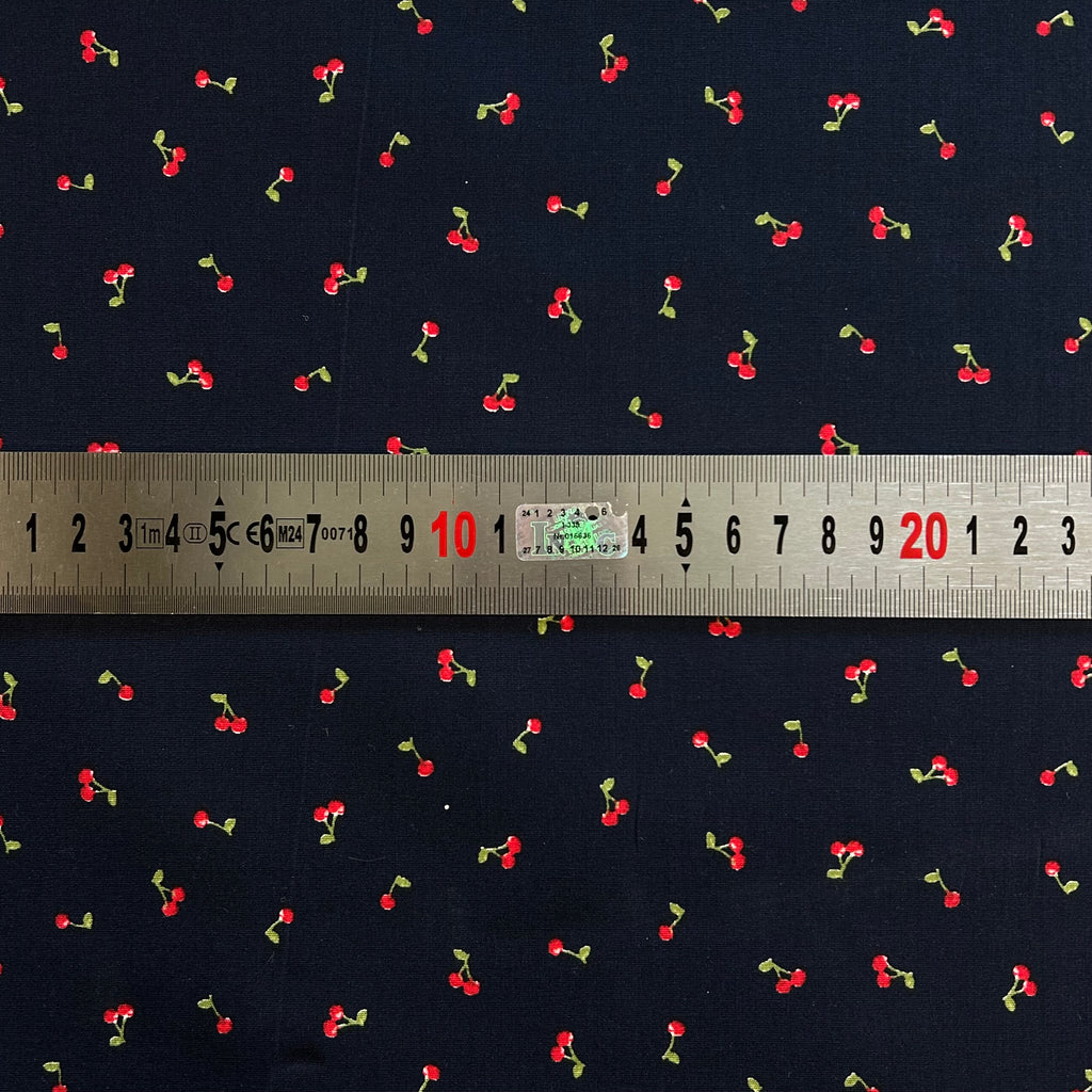 Poplin Cherry Coated Waterproof