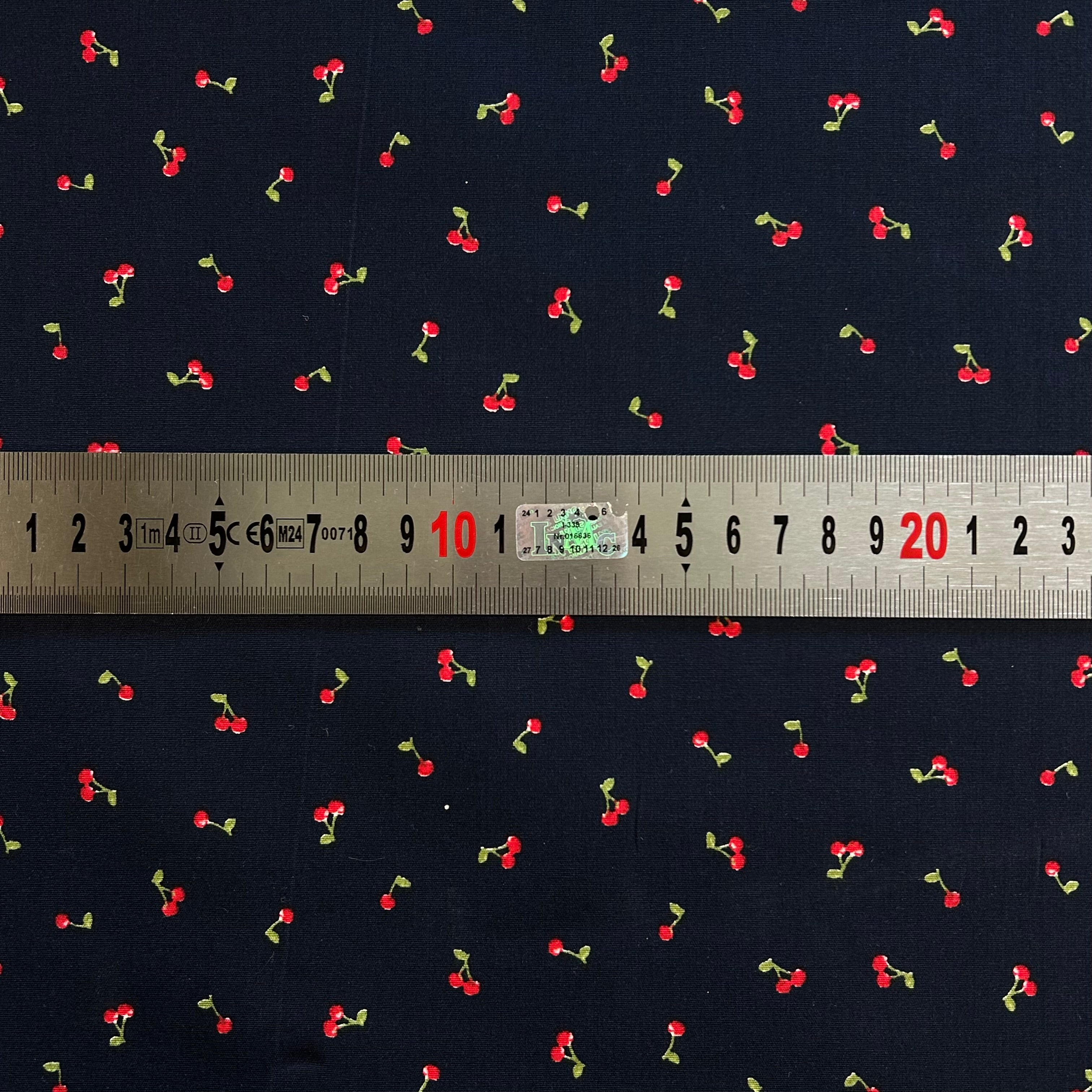 Poplin Cherry Coated Waterproof
