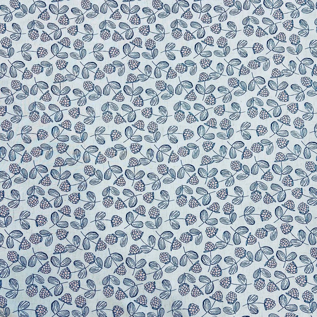 Sky Rasberry Linen