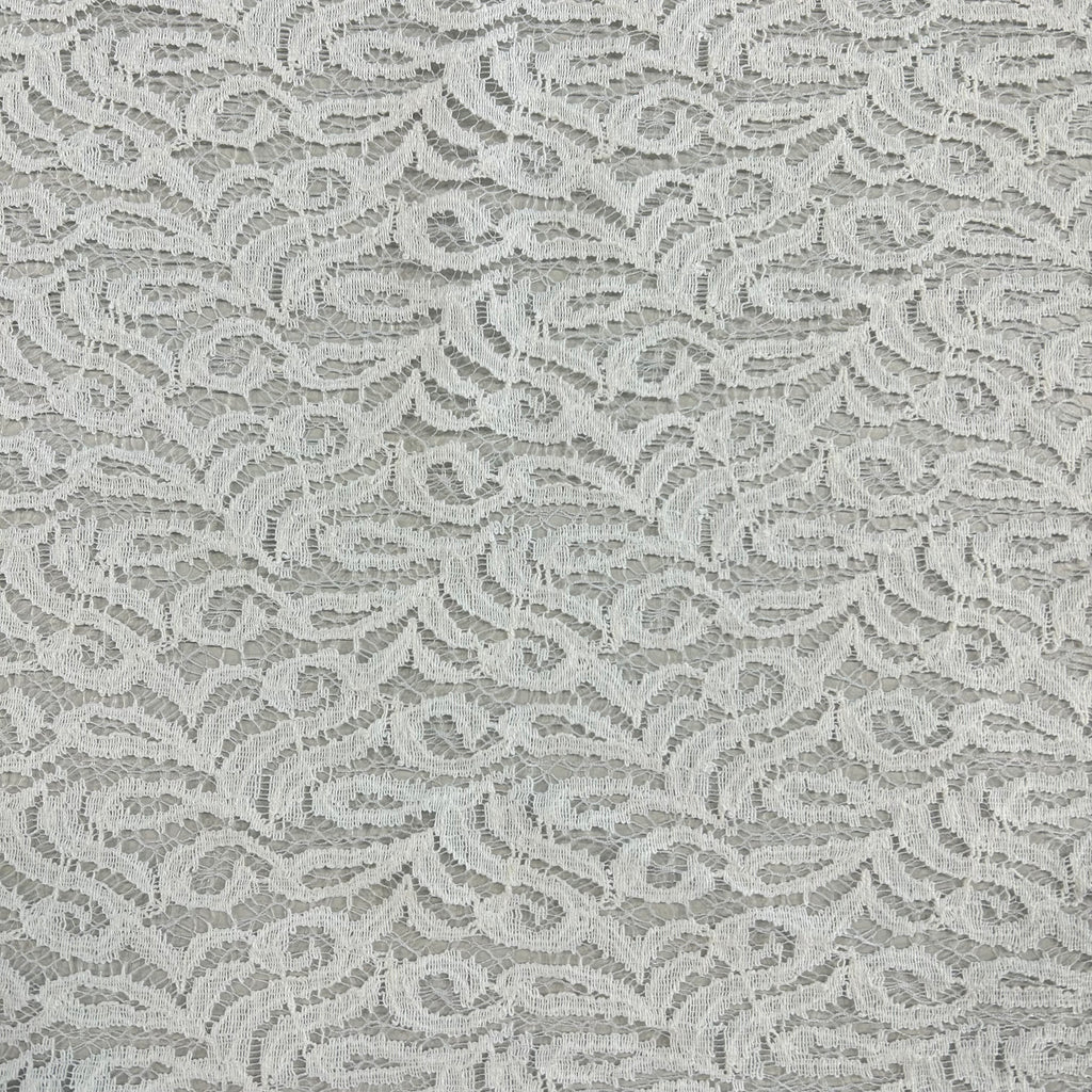 Snow White Paisley Lace
