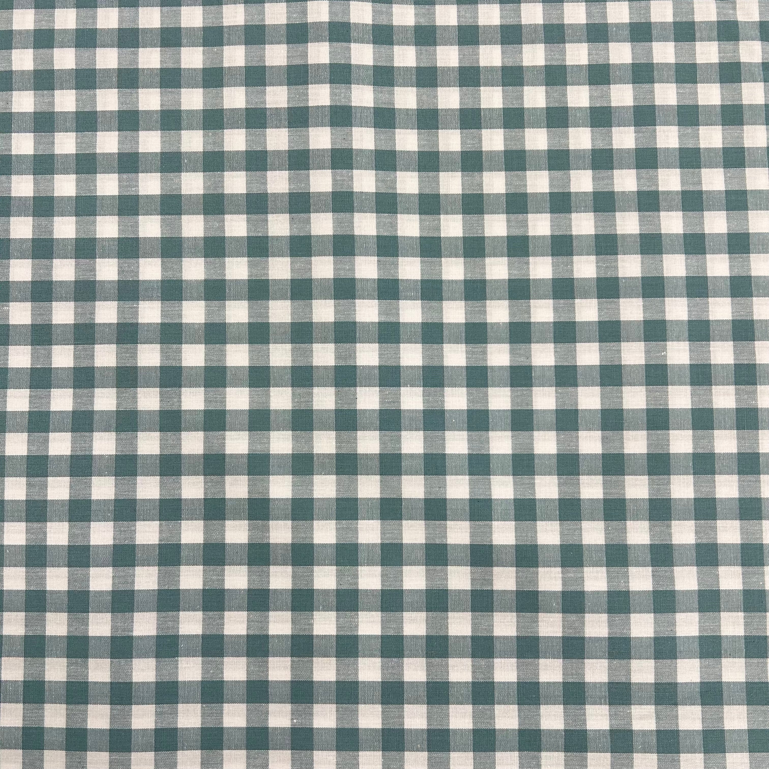 Muted Green Gingham