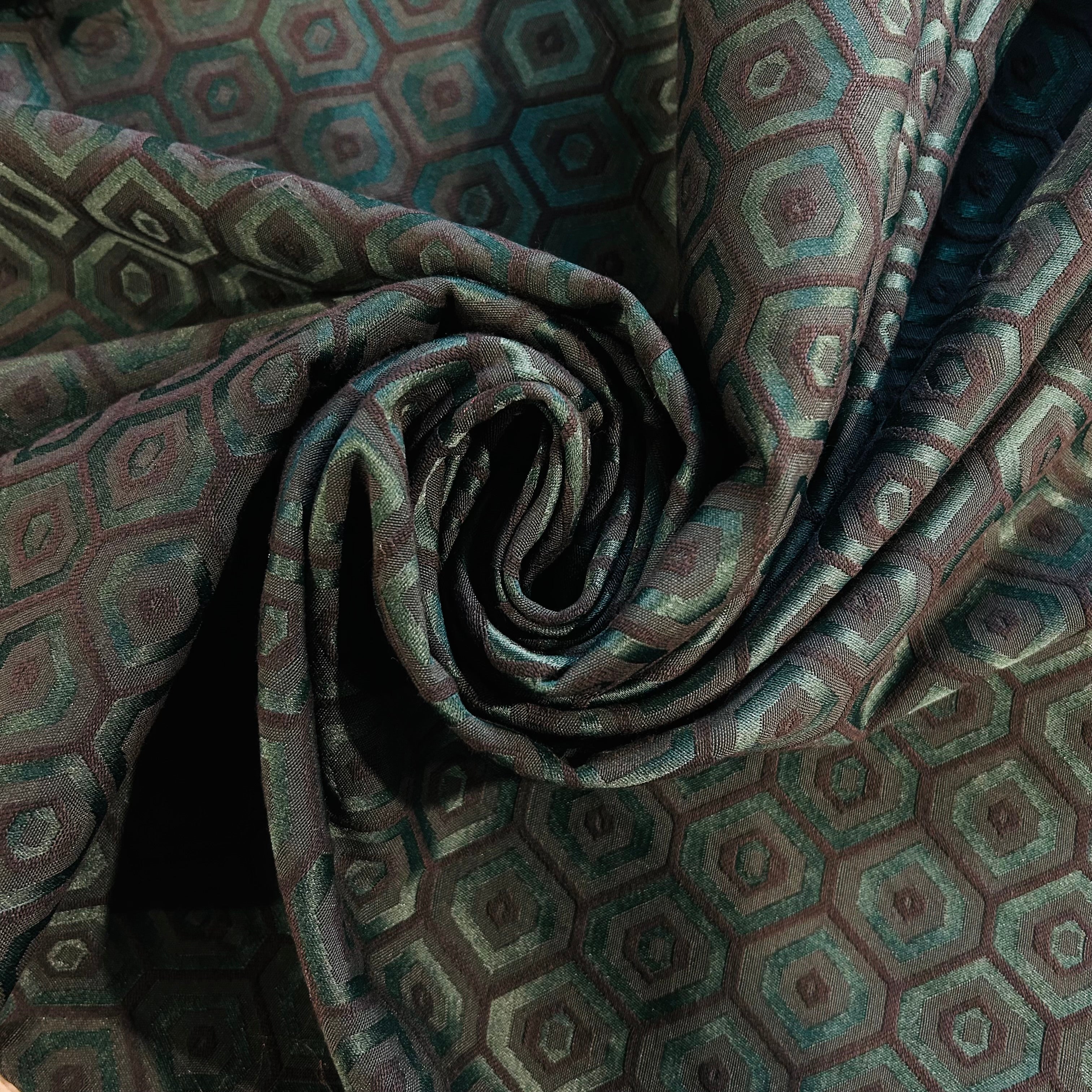 Emerald Diamond Jacquard