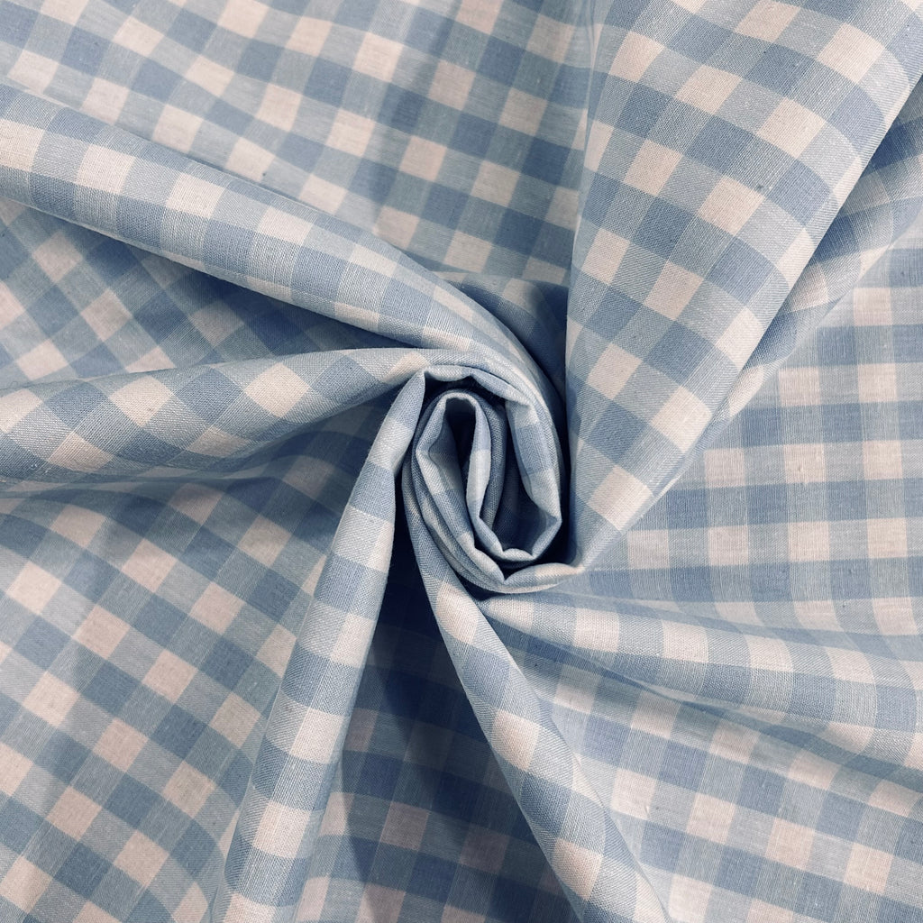 Baby Blue Gingham