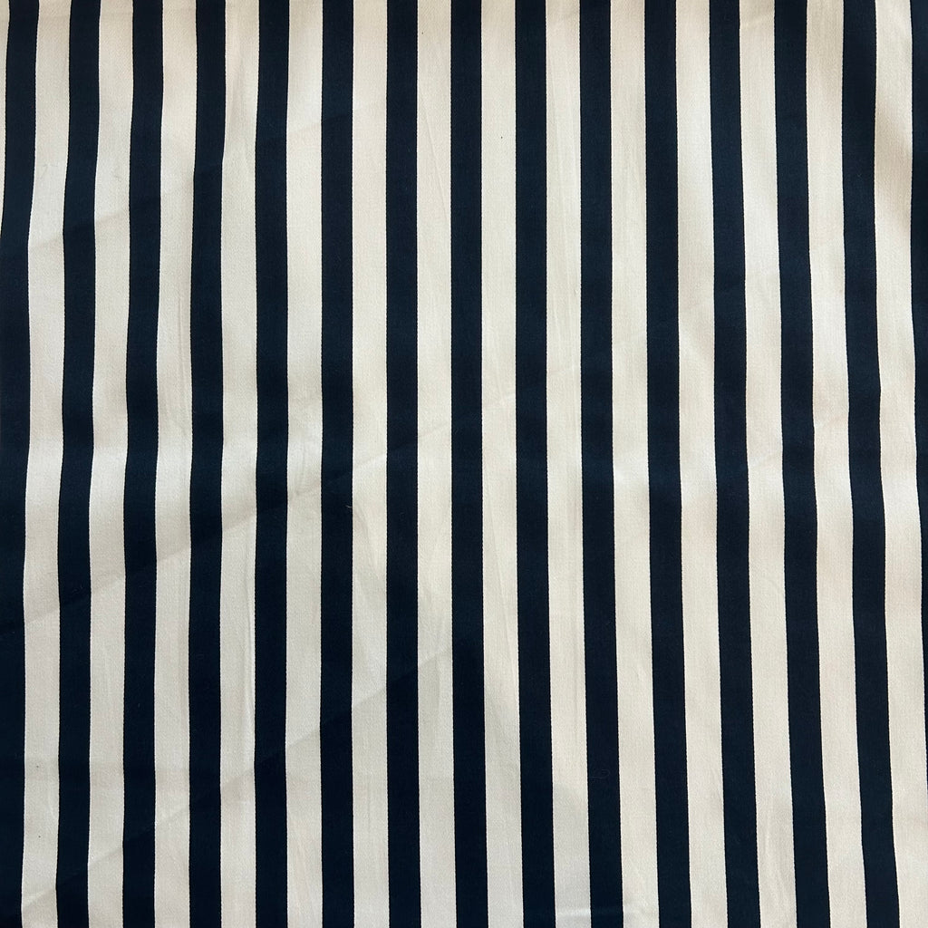 Navy Parisian Stripe