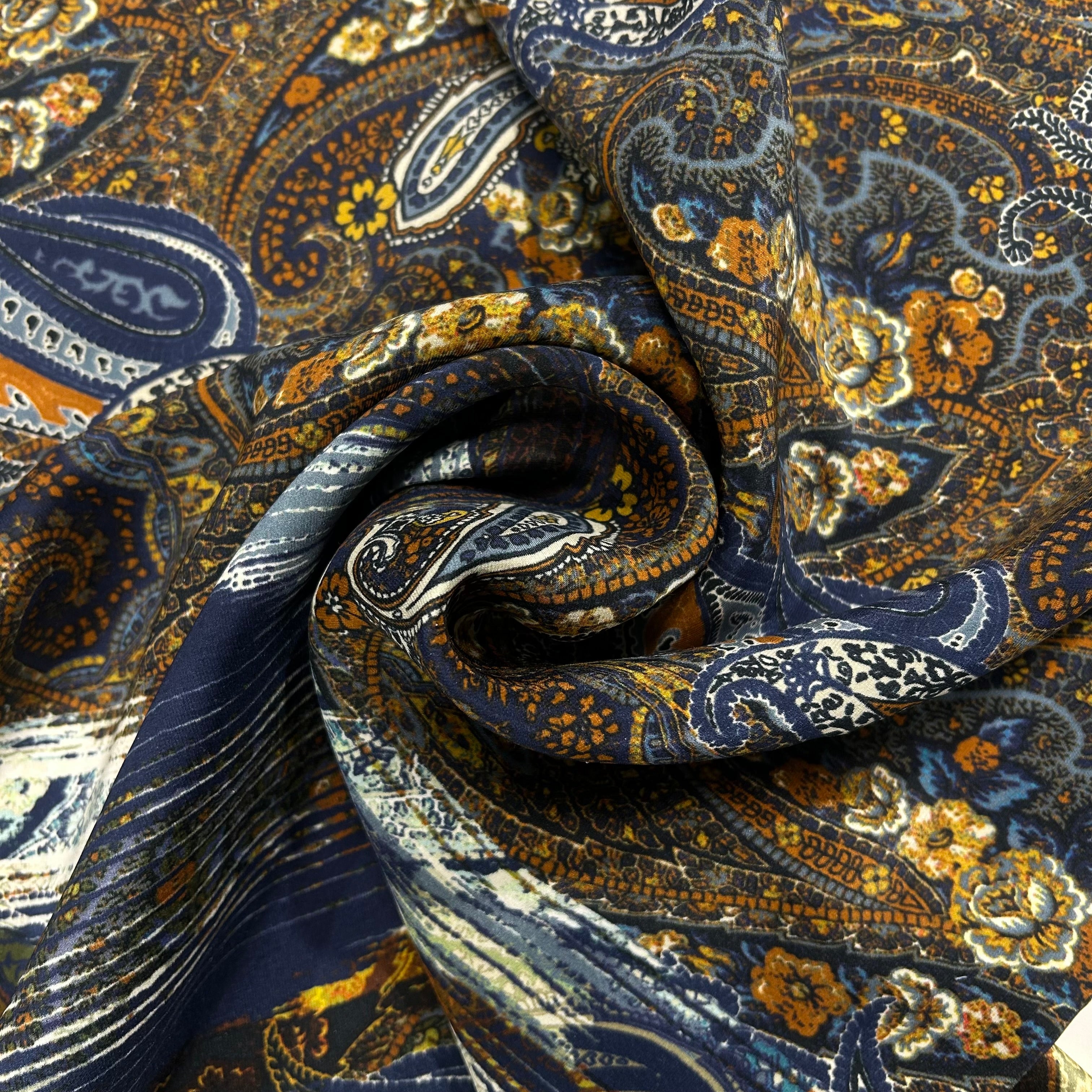 Classic Paisley Silk