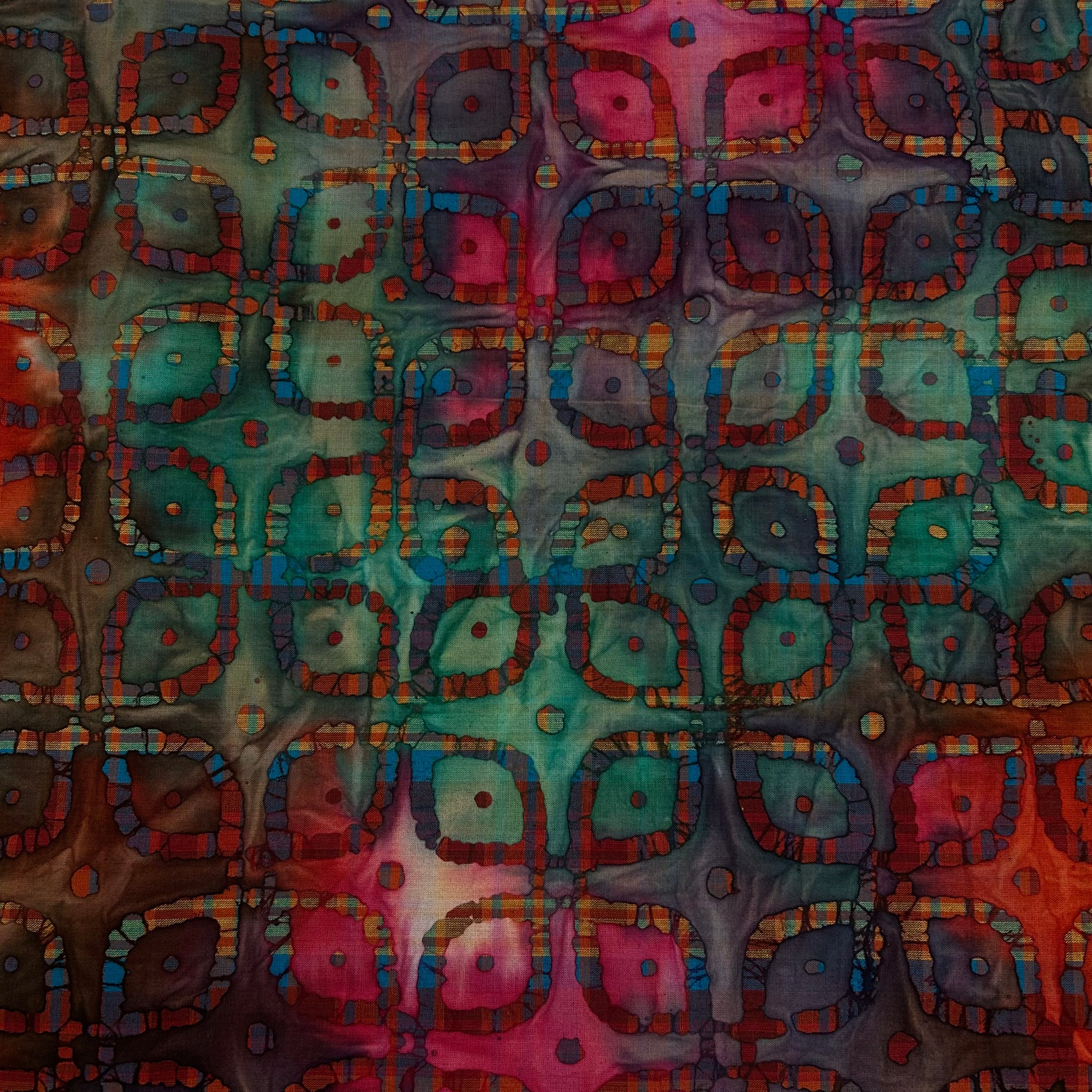 Deep Batik Mosaic