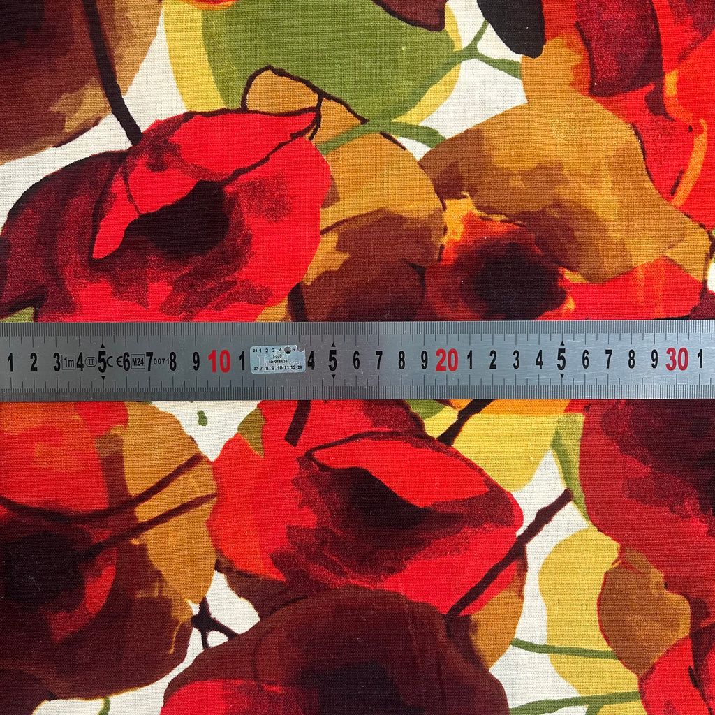 Linen Poppies Watercolo