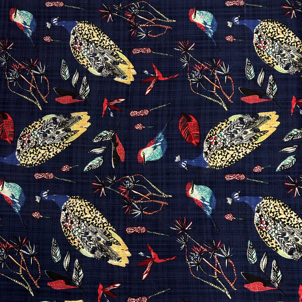 Navy Tropical Birds