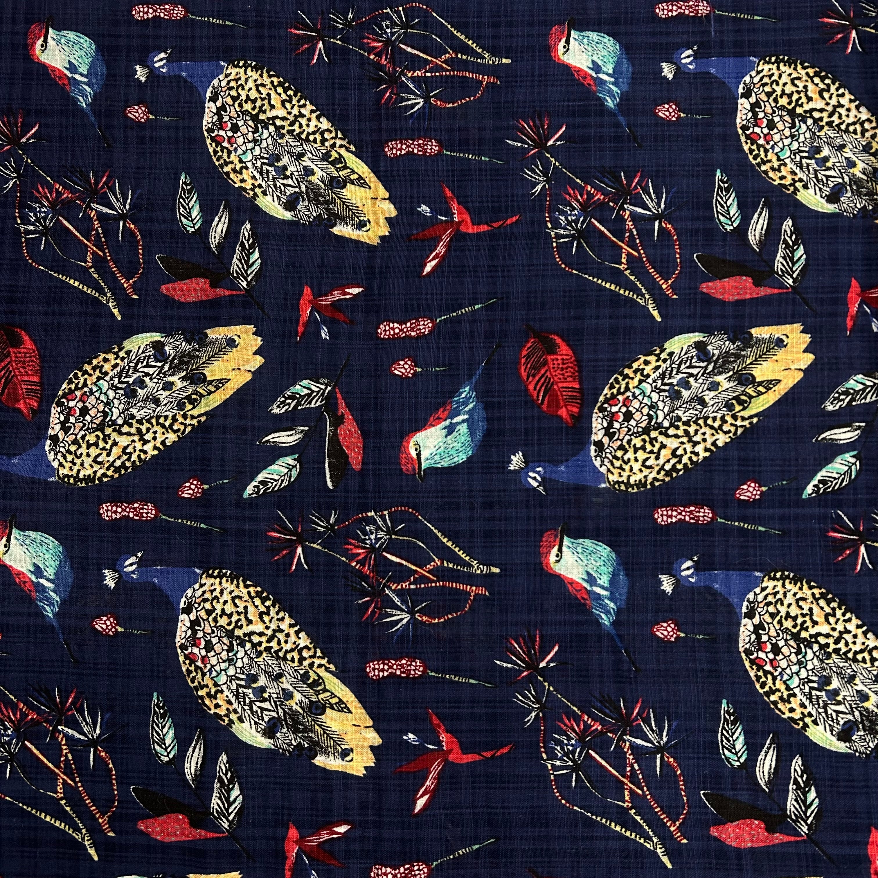 Navy Tropical Birds