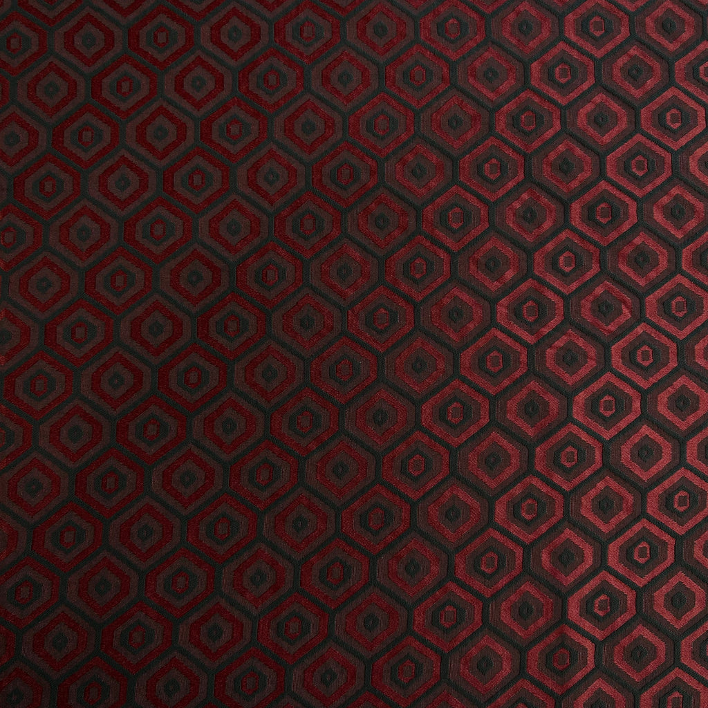Grey Ruby Diamond Jacquard