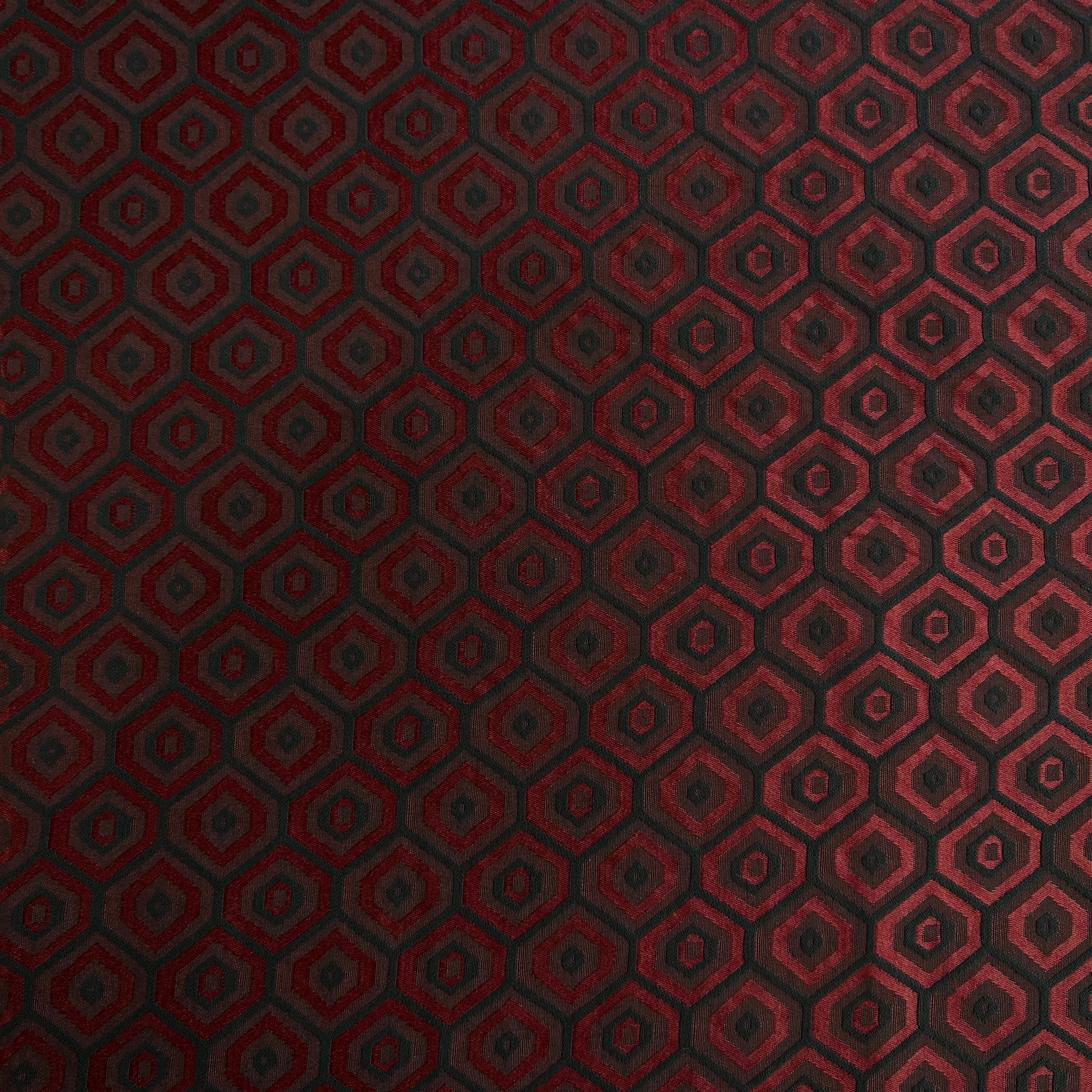 Grey Ruby Diamond Jacquard