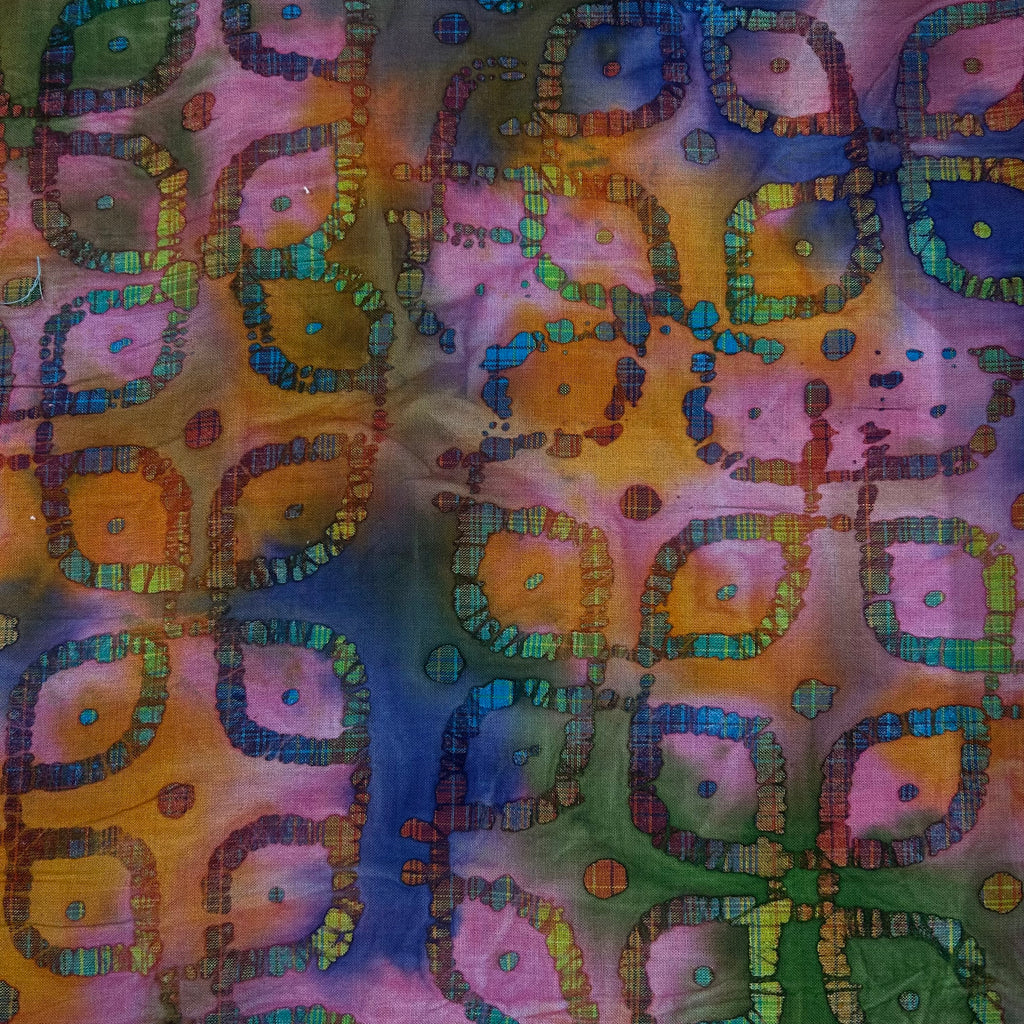 Sunset Batik Mosaic